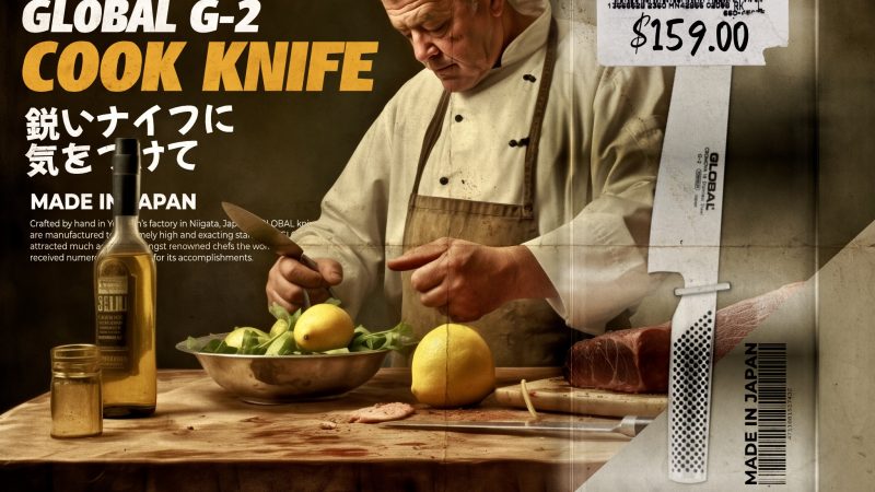 Blister Pack Global Knives Singapore G-2 Cook Knife