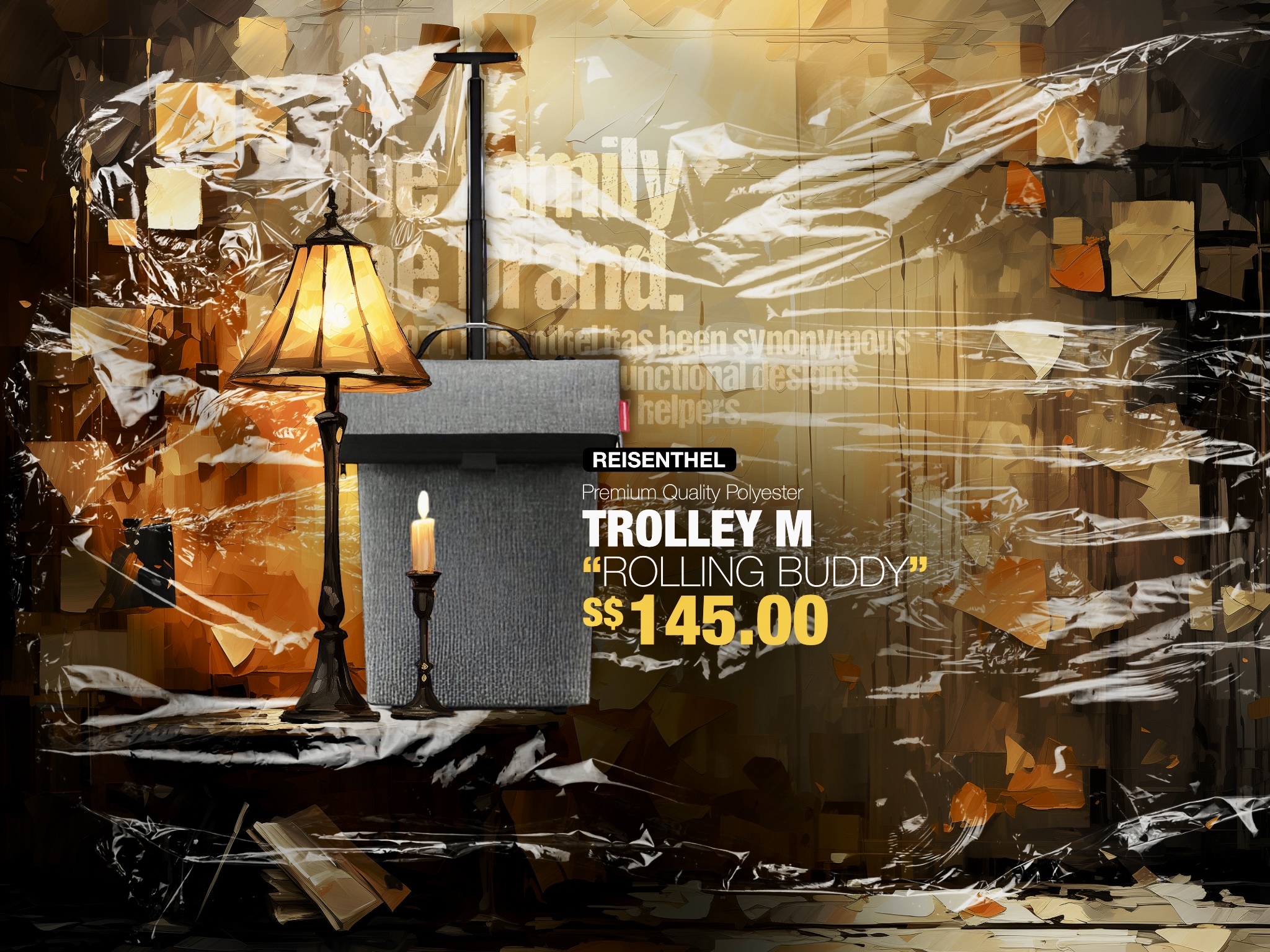 Desert Spring Reisenthel Singapore Trolley M