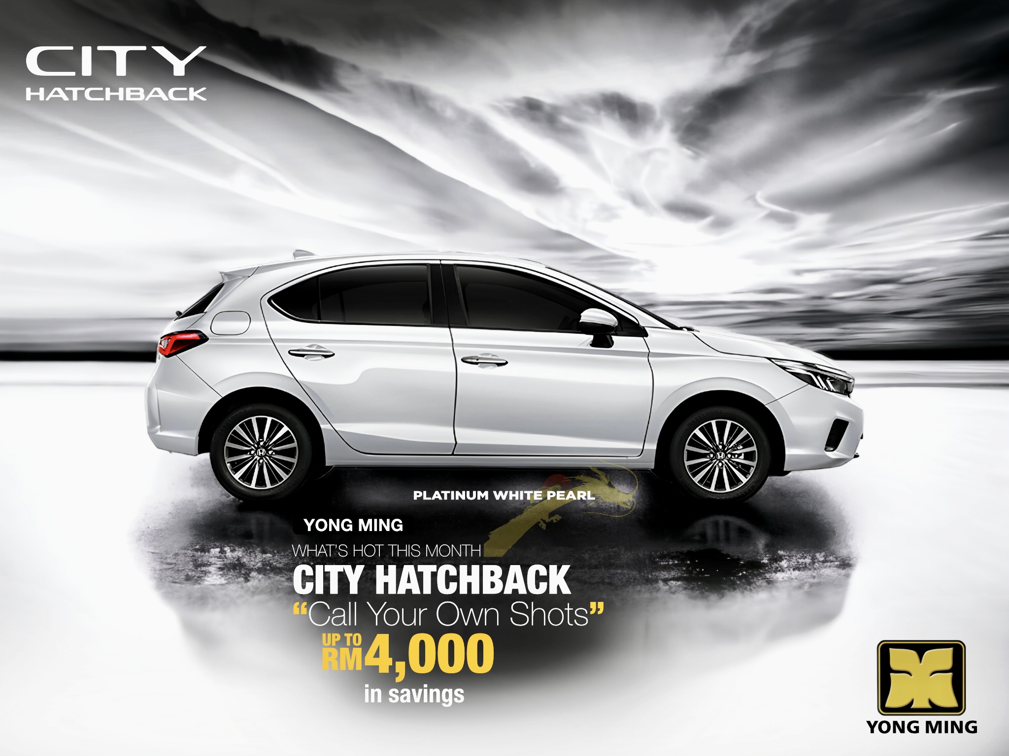 Hyper Grav Yong Ming Honda Malaysia January 2024 Promotion Honda City Hatchback