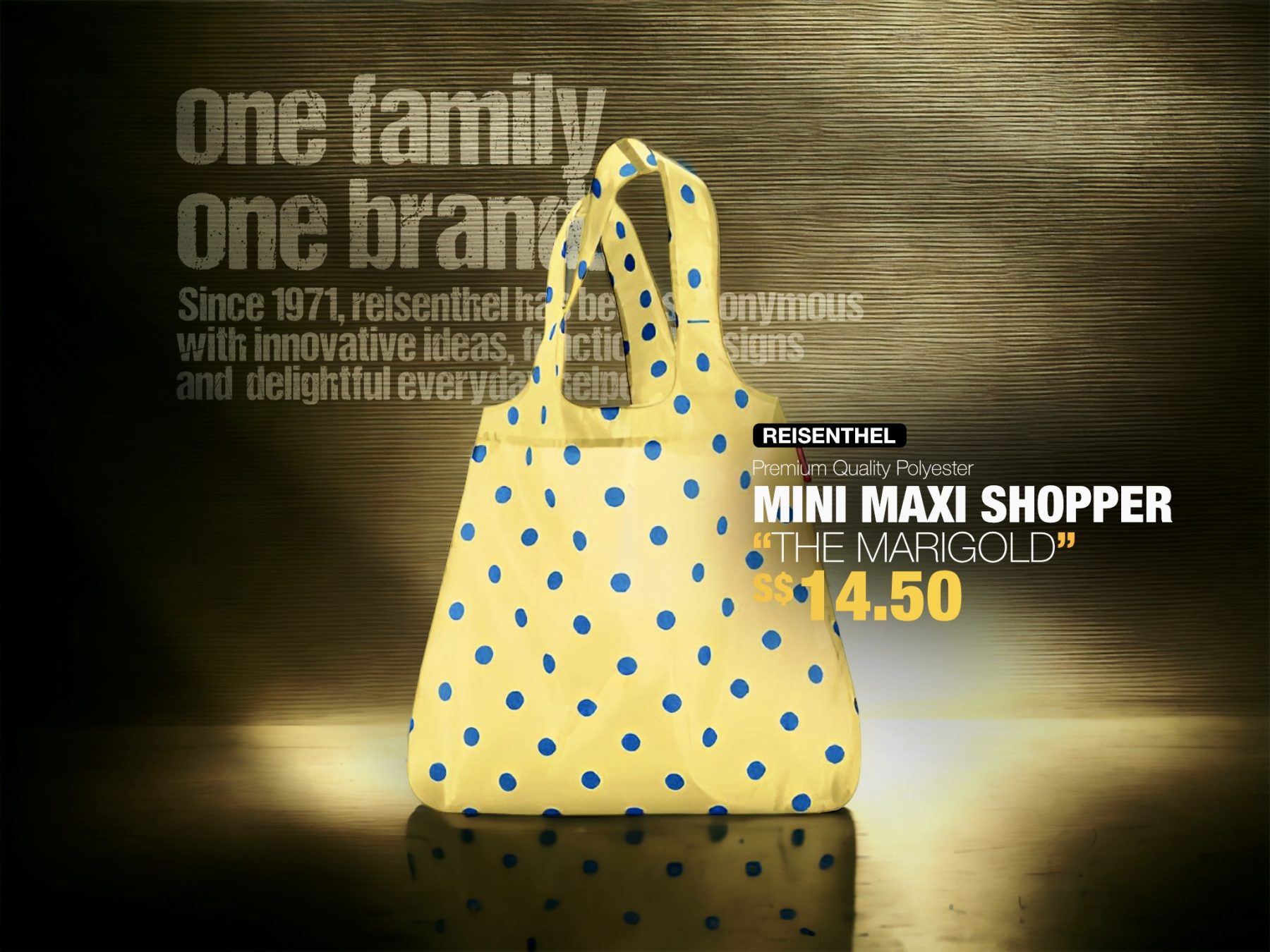 Ancient Ochre Reisenthel Singapore Mini Maxi Shopper