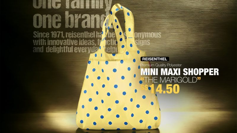 Ancient Ochre Reisenthel Singapore Mini Maxi Shopper