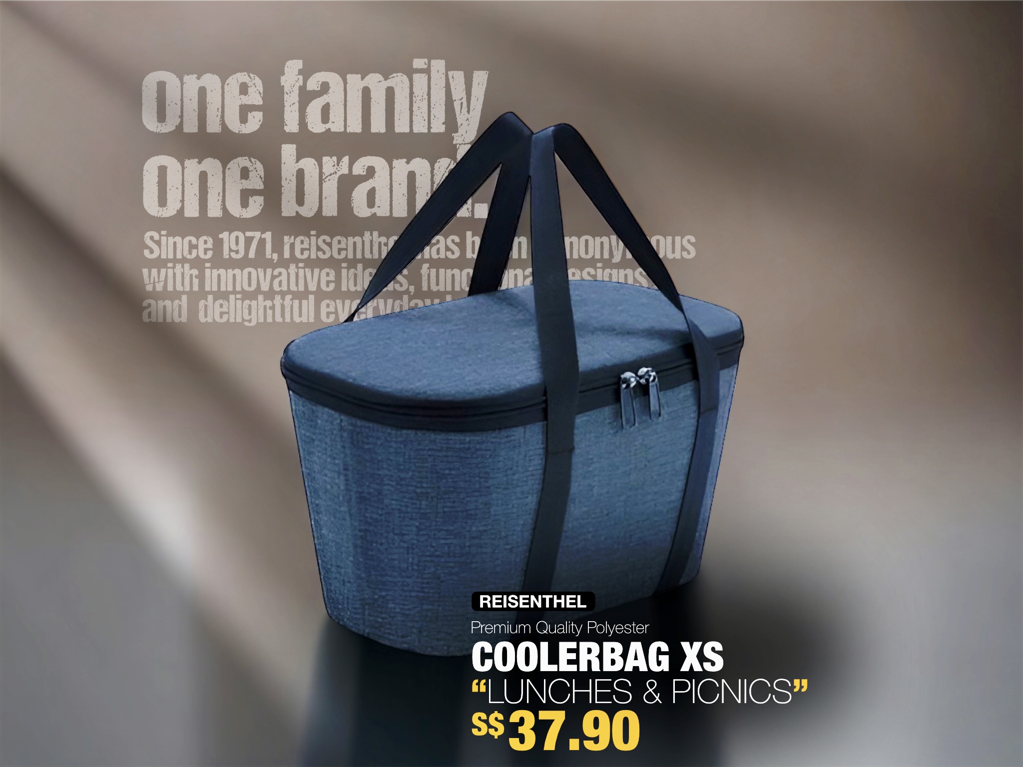 Ancient Ochre Reisenthel Singapore Coolerbag XS