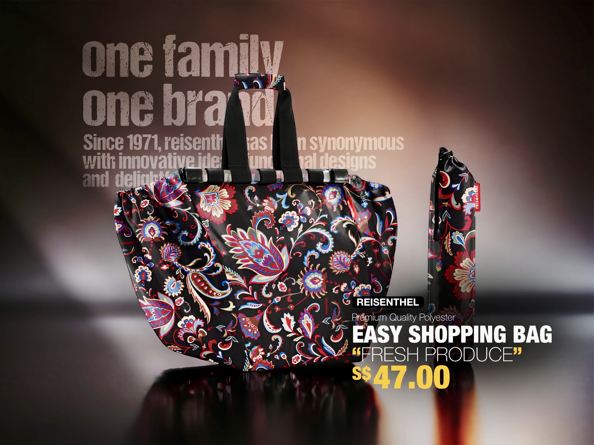 Ancient Ochre Reisenthel Singapore Easy Shopping Bag