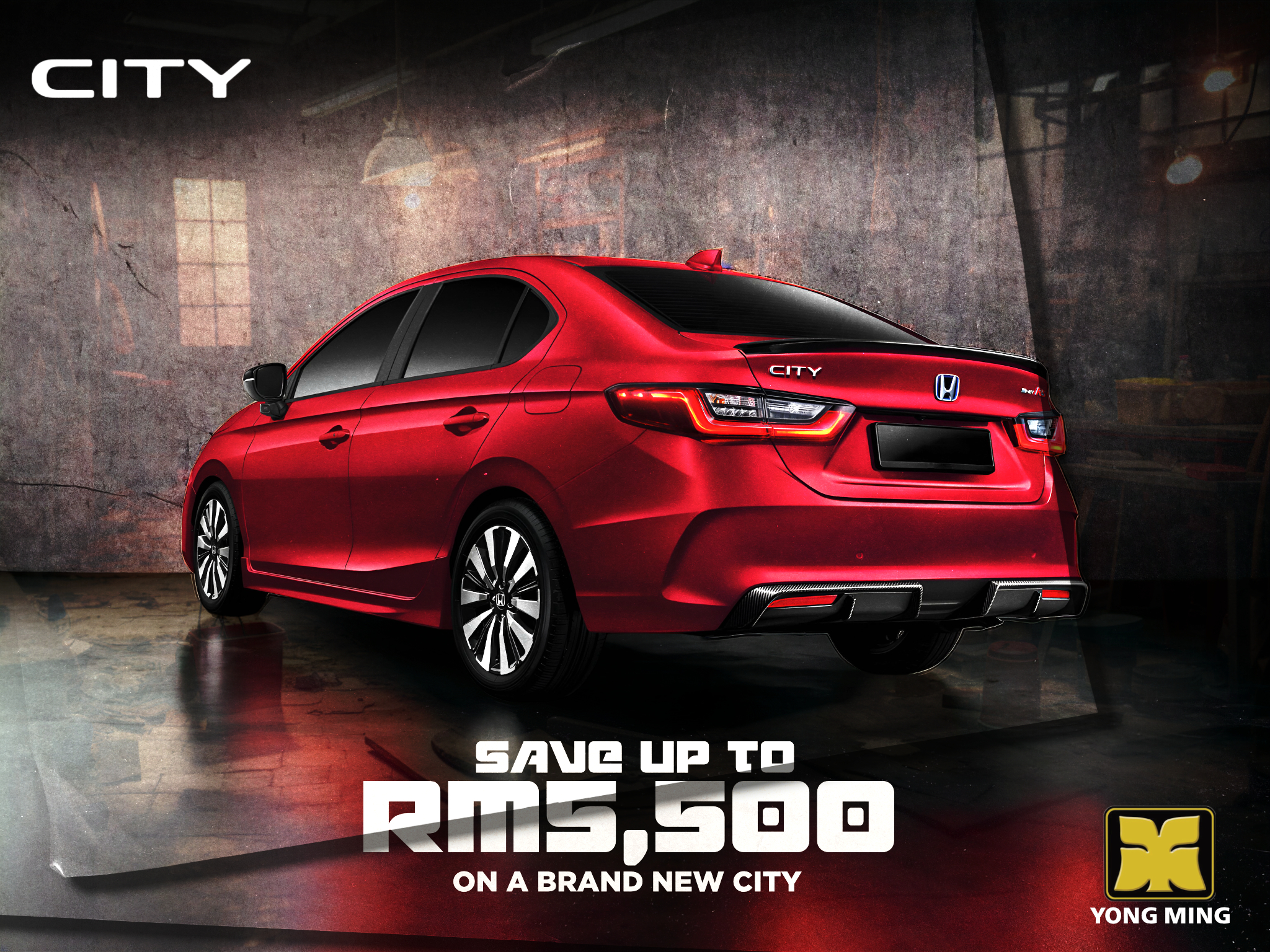 Carbon Copy Yong Ming Honda Malaysia February 2024 Promotion Honda City