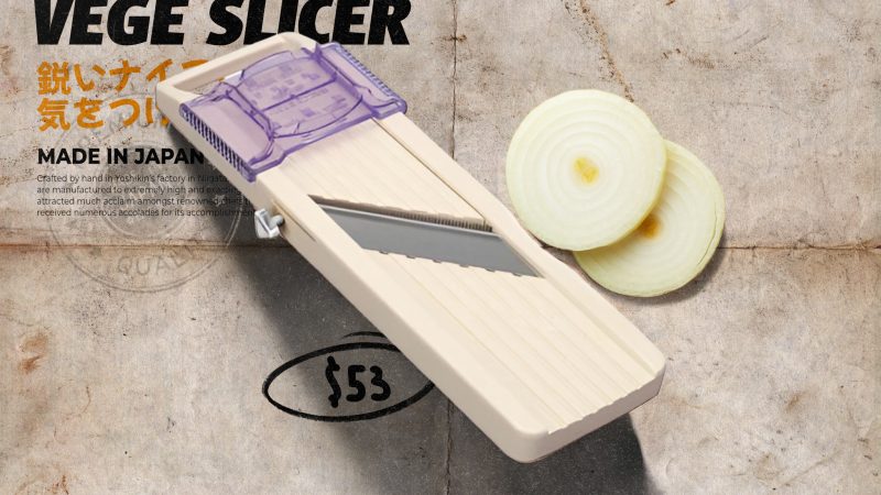 Simmer + Steep Global Knives Singapore Benriner Vegetable Slicer
