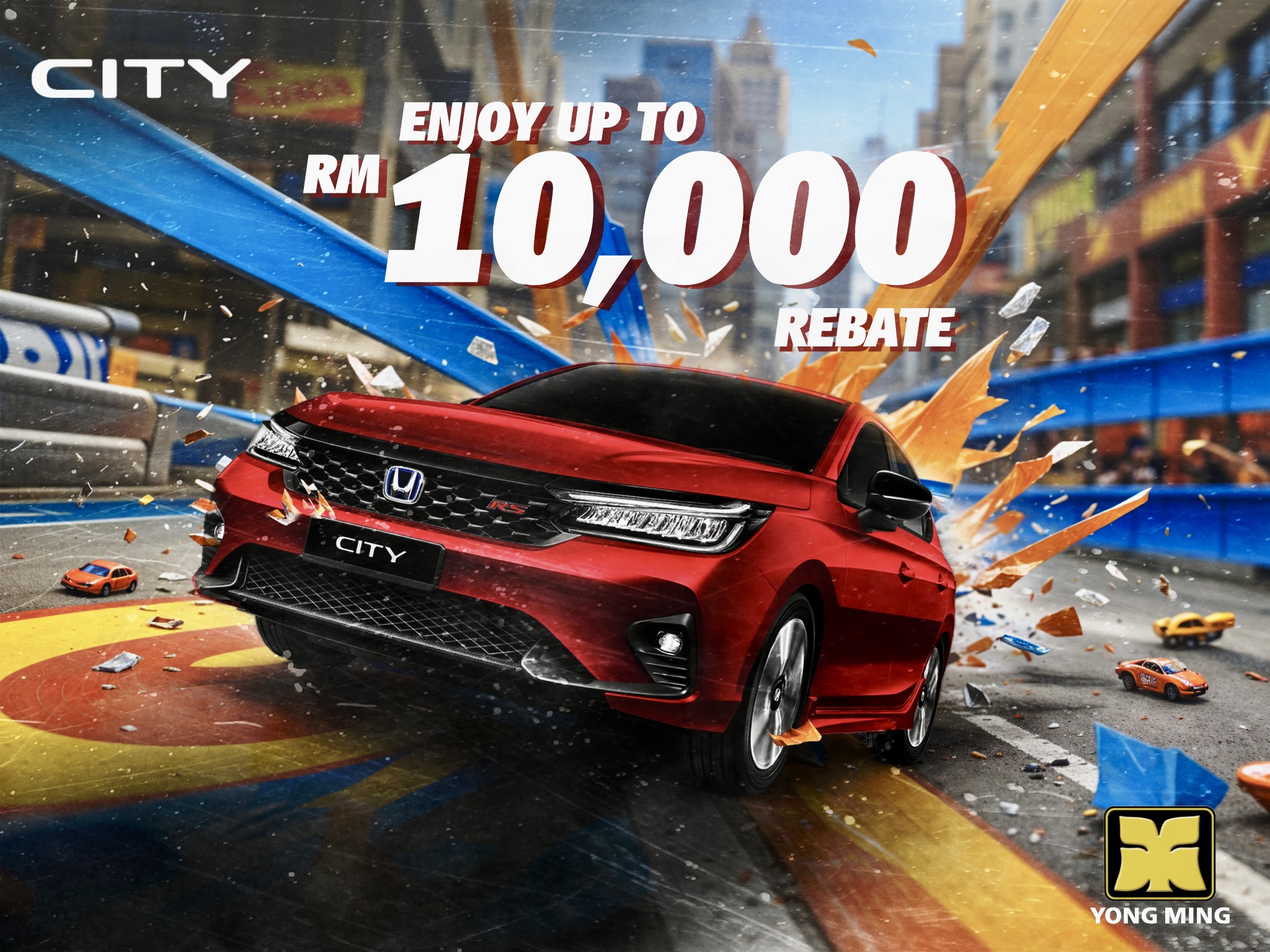 Midas Monkey Yong Ming Honda Malaysia June 2024 Promotion Honda City