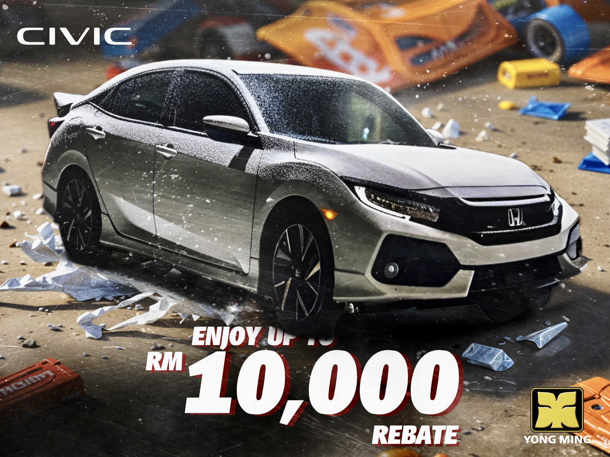 Midas Monkey Yong Ming Honda Malaysia June 2024 Promotion Honda Civic