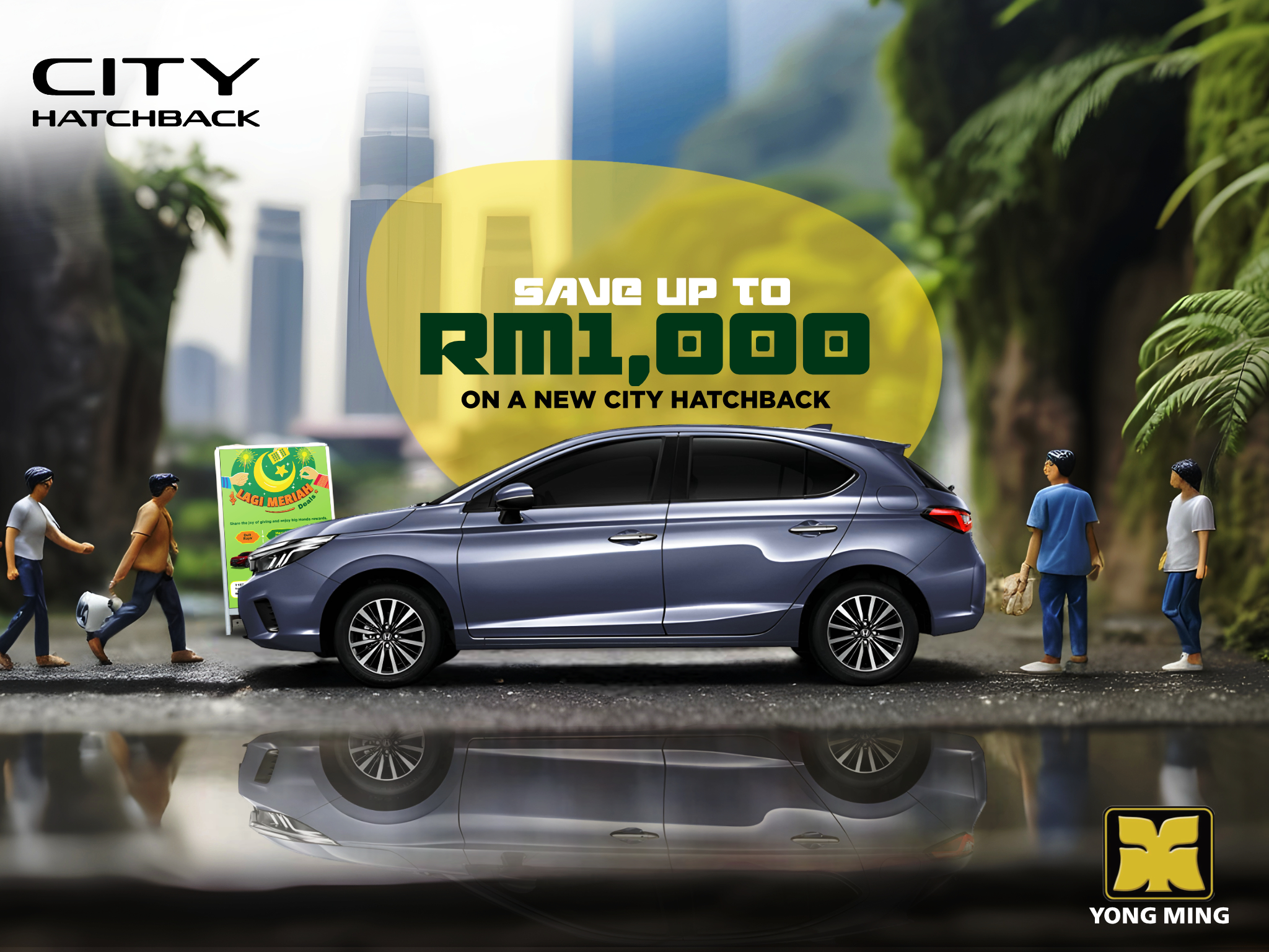 April Spring Yong Ming Honda Malaysia April 2024 Promotion Honda City Hatchback