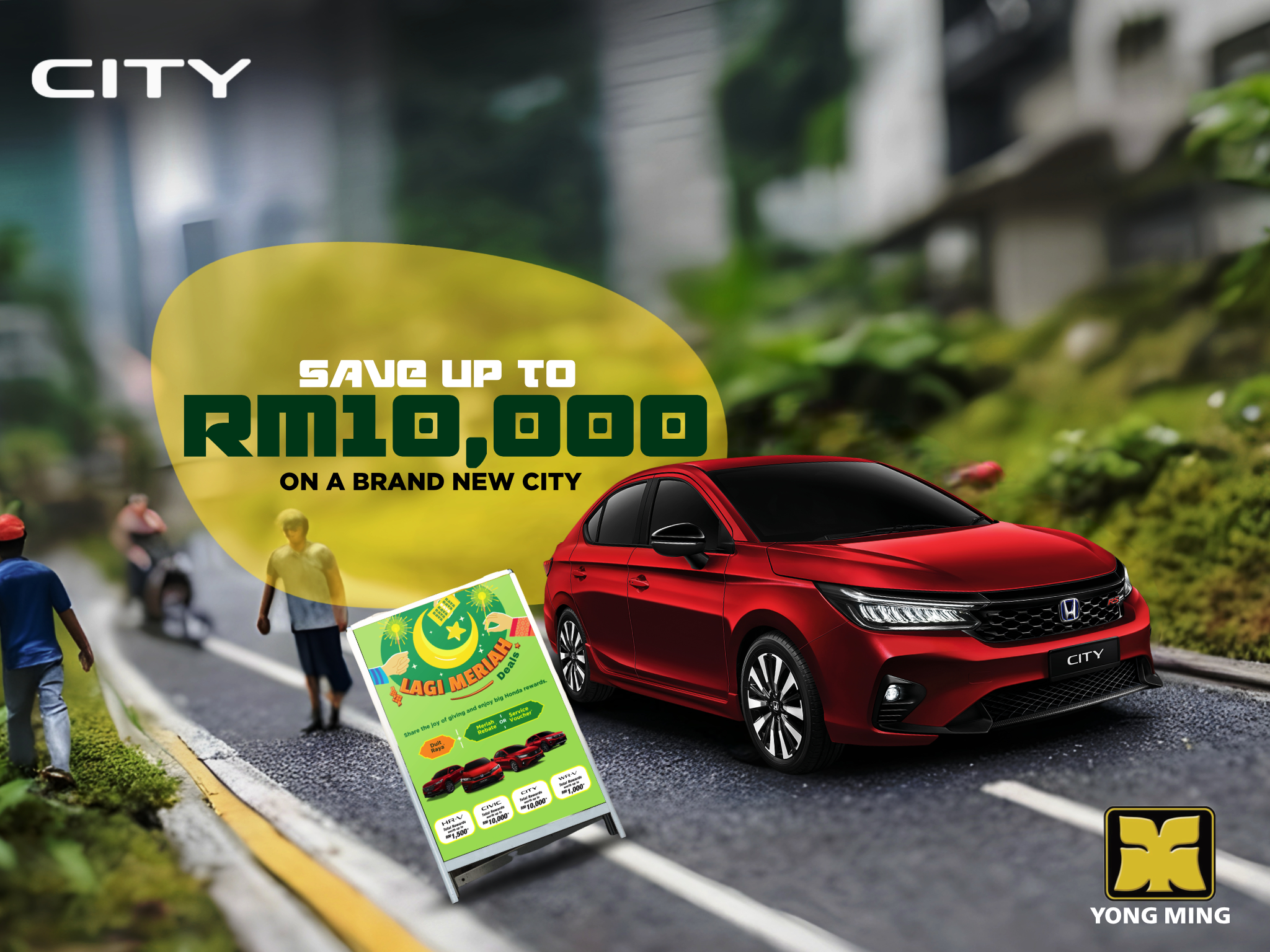 April Spring Yong Ming Honda Malaysia April 2024 Promotion Honda City