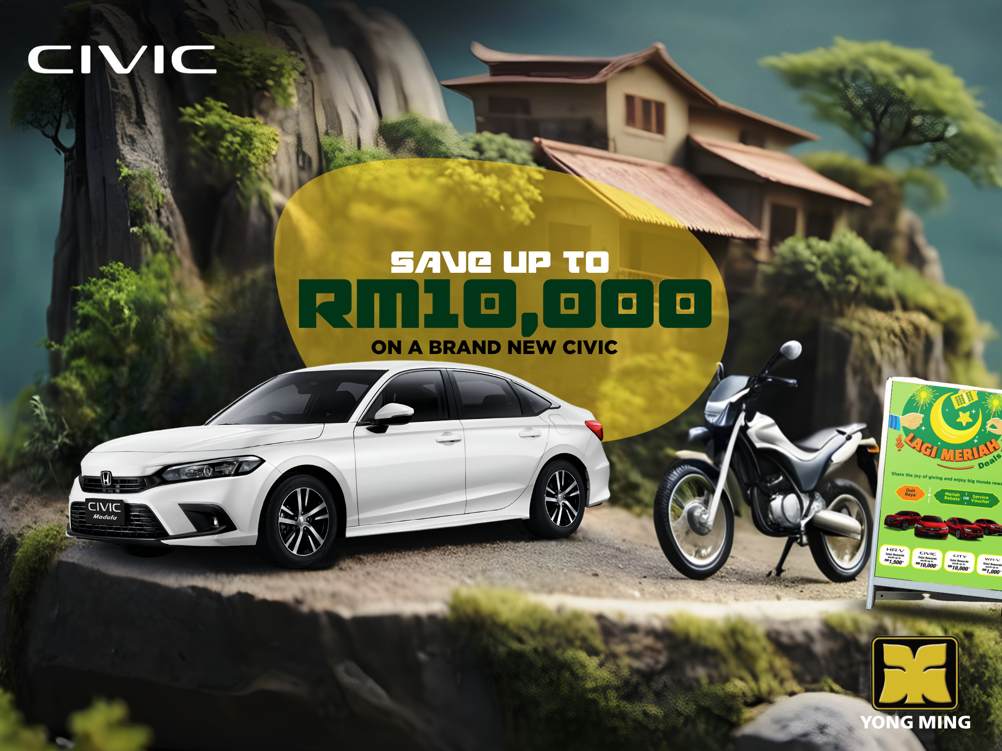 April Spring Yong Ming Honda Malaysia April 2024 Promotion Honda Civic