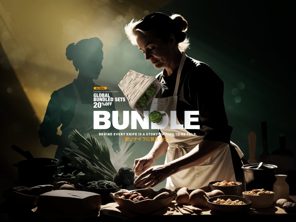 The Muted Cook Global Knives Singapore Bundles