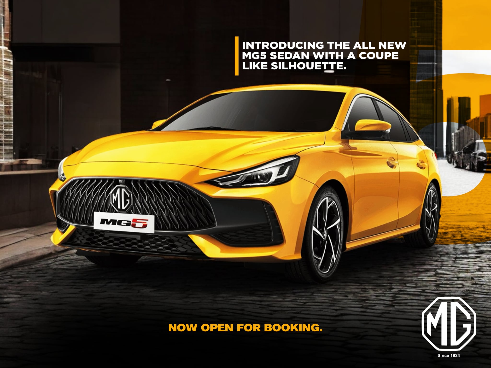 MG5 Sedan Volcanic Yellow Official Launch Malaysia