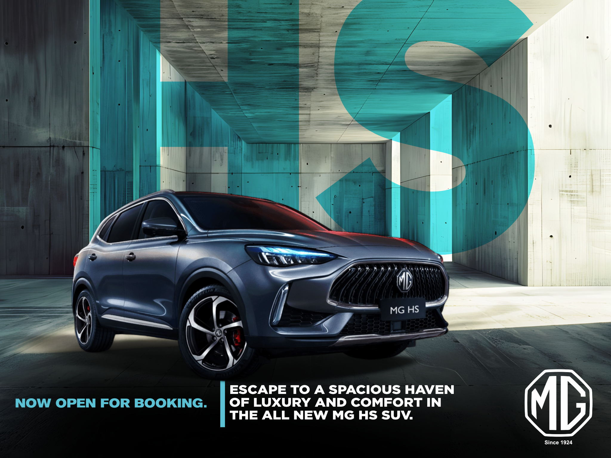MG HS SUV Camden Grey Now Open for Booking Malaysia