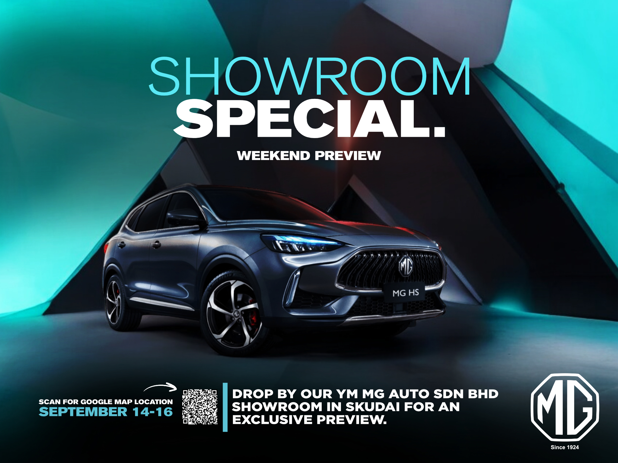 YM MG Auto Sdn Bhd MG HS SUV Showroom Special Weekend Preview