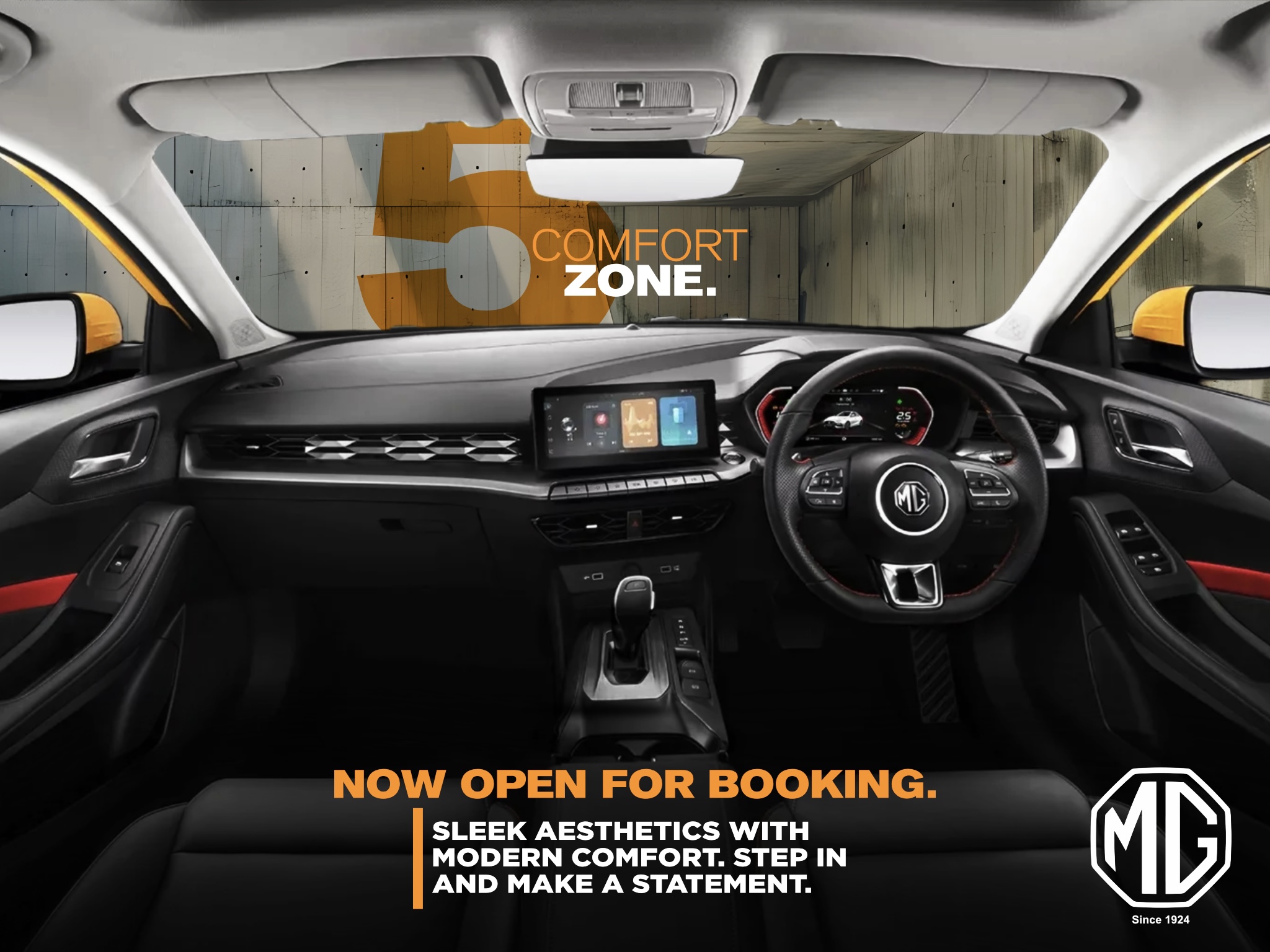 MG5 Sedan Comfort Zone Interior View