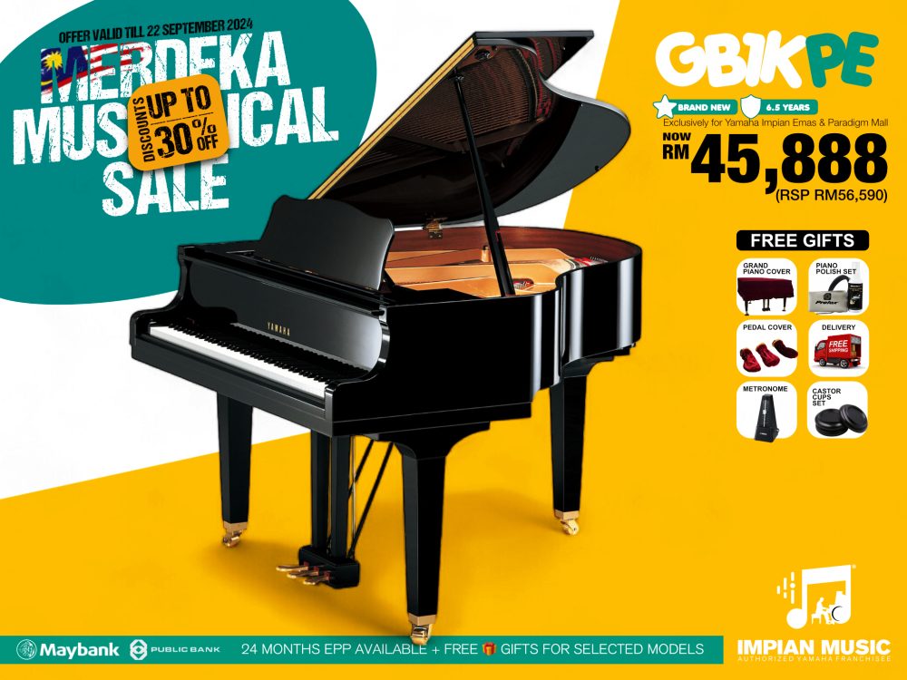 Merdeka Musical Sale Yamaha Impian Emas Music Centre Johor Malaysia Sept 2024 Sale Promotion GB1KPE