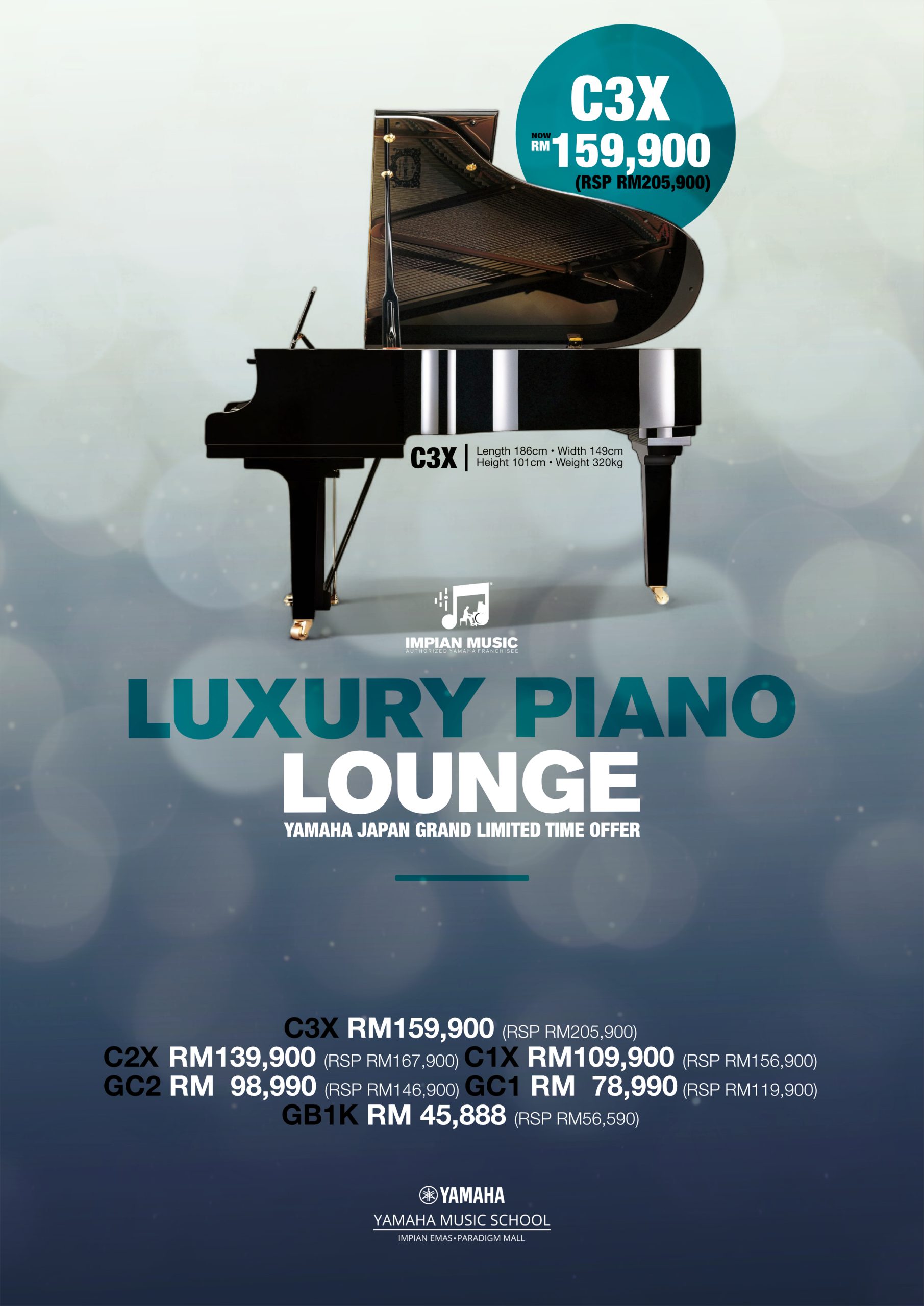Merdeka Musical Sale Yamaha Impian Emas Music Centre Johor Malaysia Sept 2024 Sale Promotion Luxury Piano Lounge