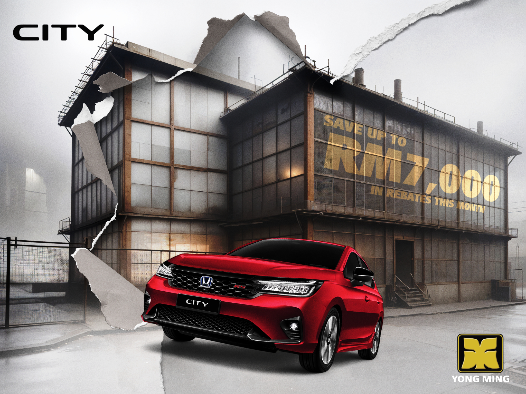 Salmon Flush Yong Ming Honda Malaysia September 2024 Promotion Honda City