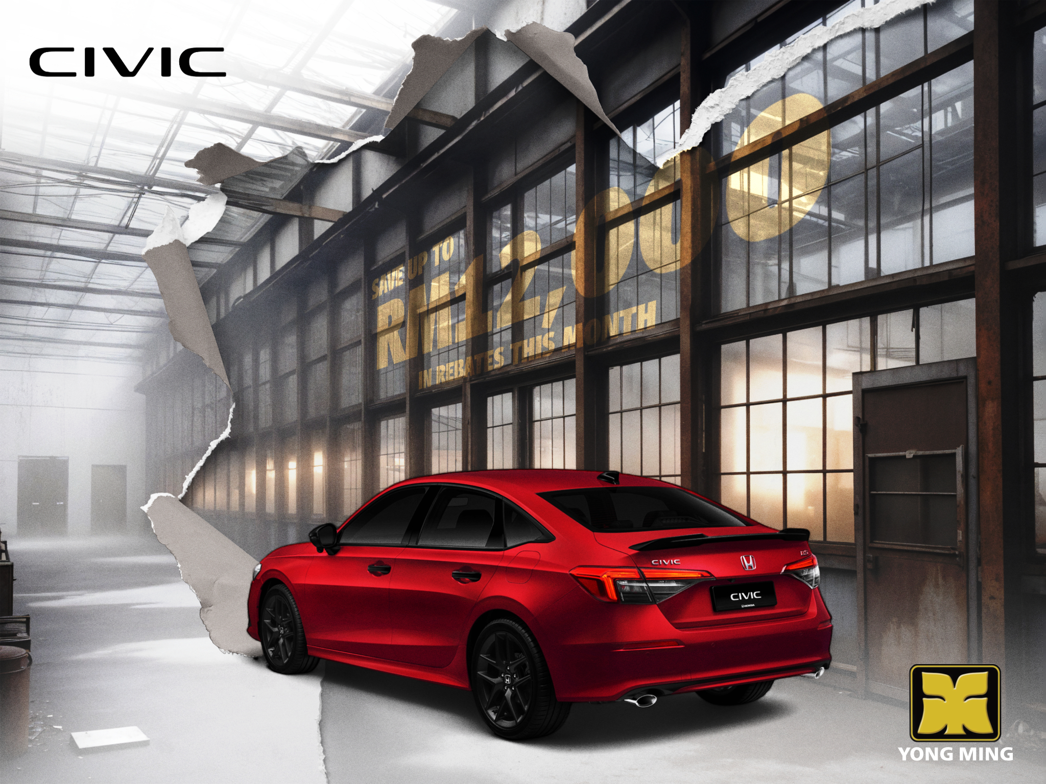 Salmon Flush Yong Ming Honda Malaysia September 2024 Promotion Honda Civic