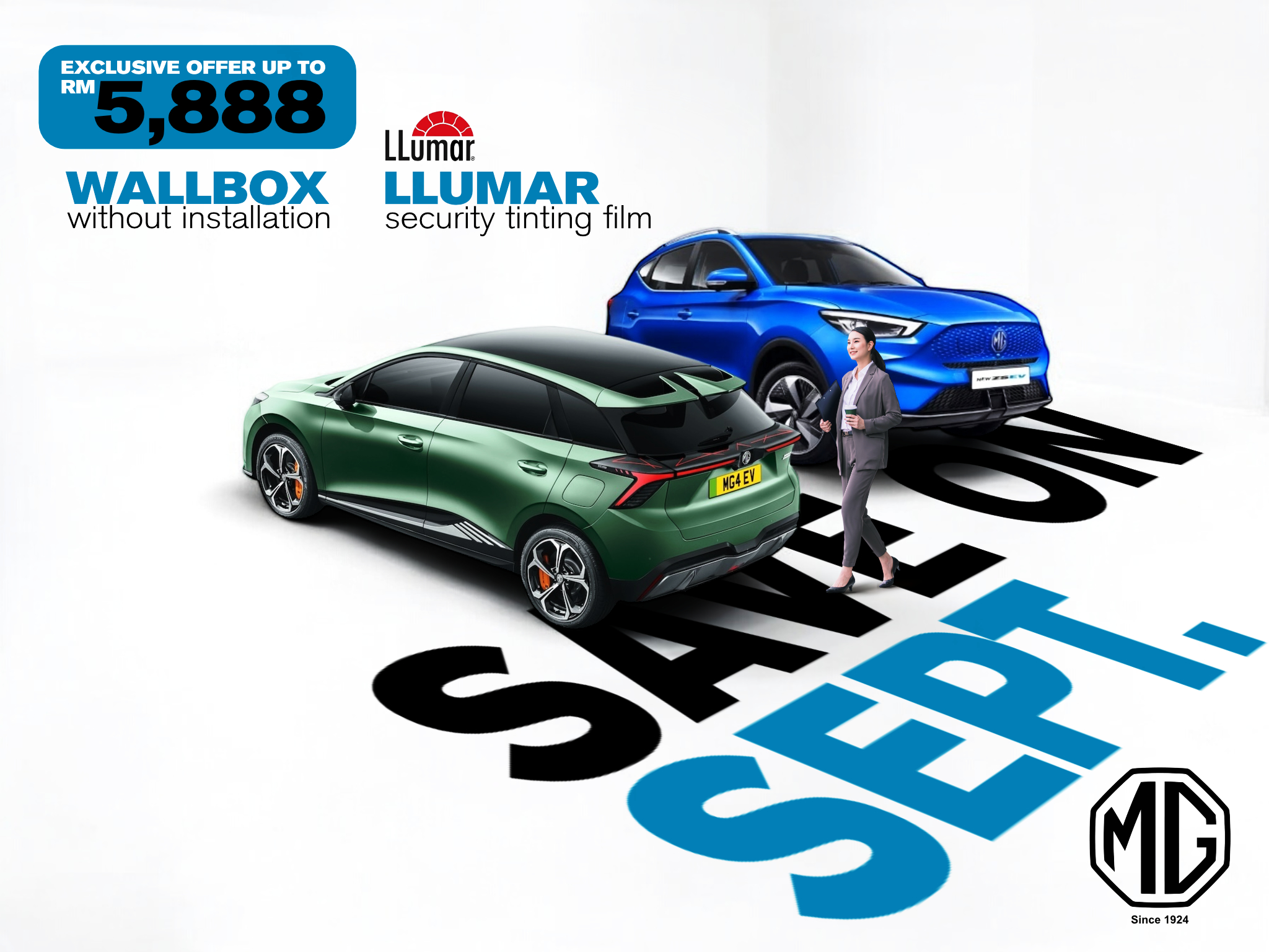 Showroom Ready YM MG Auto Sdn Bhd Save on Sept 2024