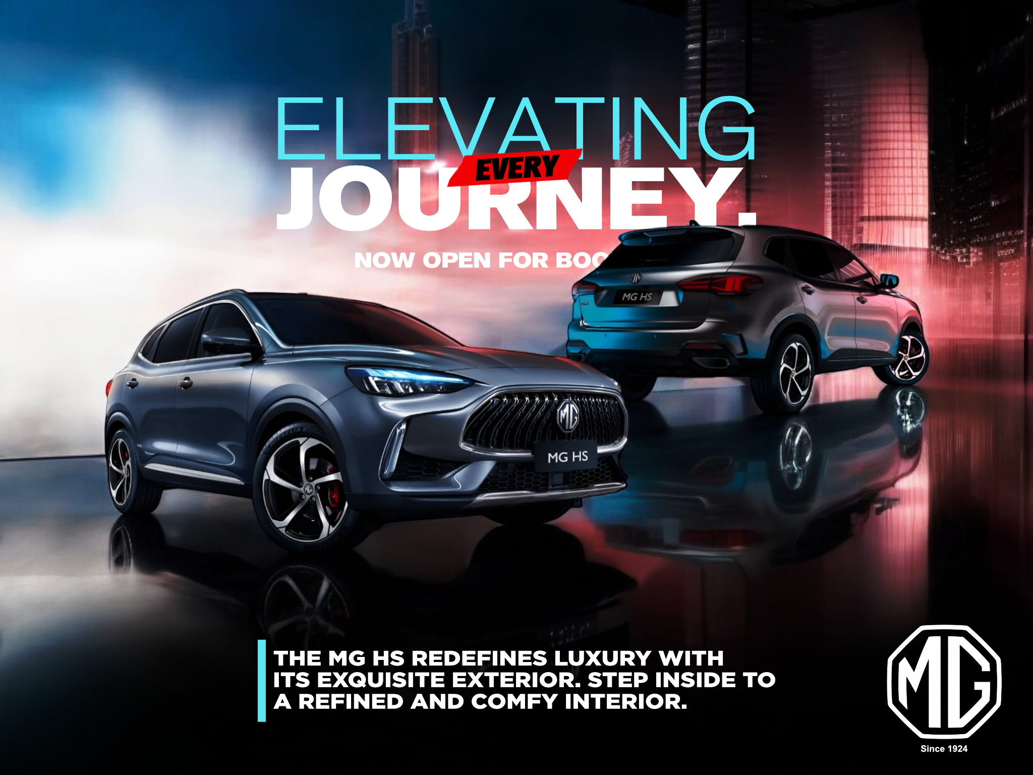 Showroom Ready YM MG Auto Sdn Bhd MG HS Elevating Every Journey