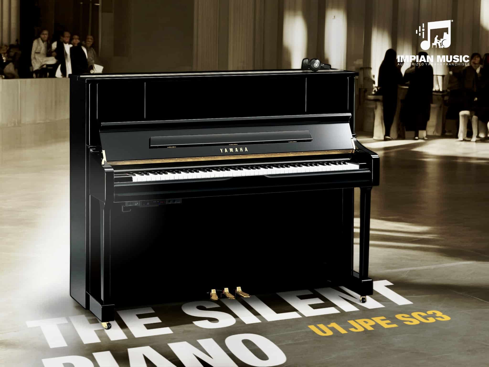 Music Wonderland Yamaha Impian Emas silent Piano U1 JPE SC3