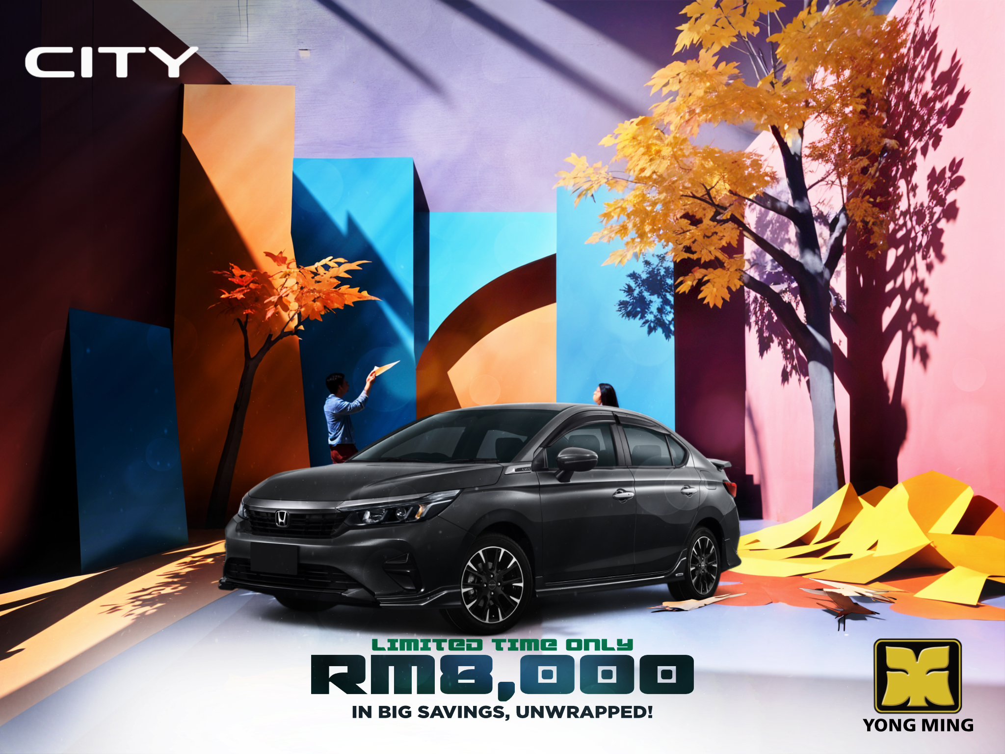 Project Paradise Yong Ming Honda Malaysia October 2024 Promotion Honda City
