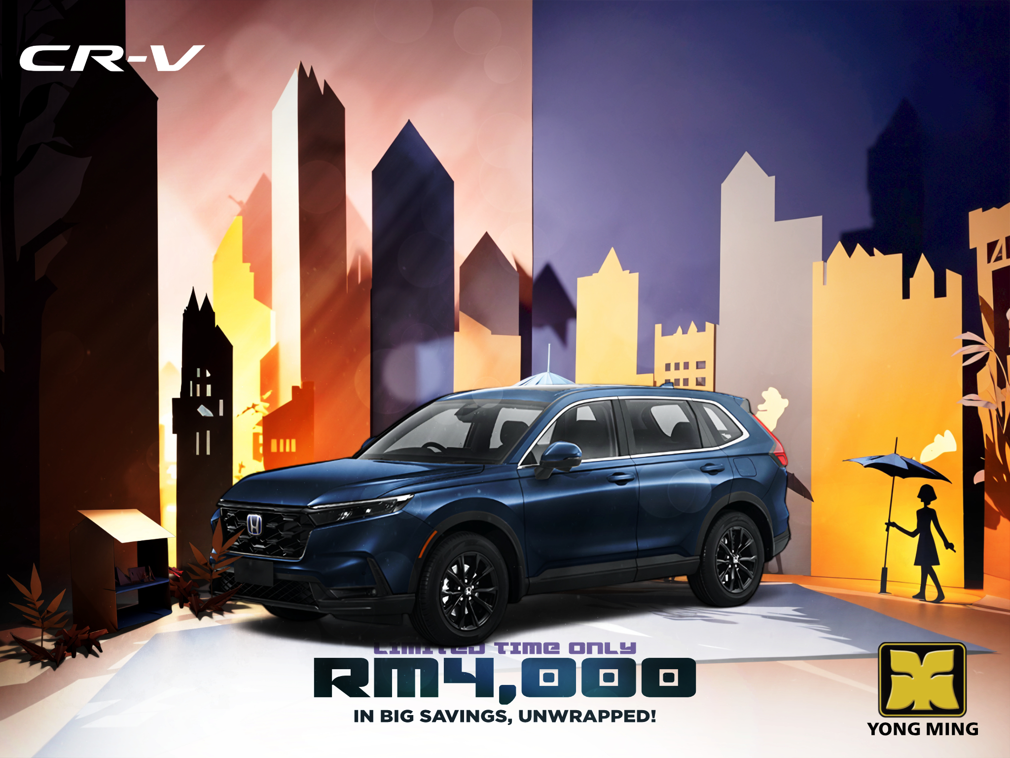 Project Paradise Yong Ming Honda Malaysia October 2024 Promotion Honda CRV