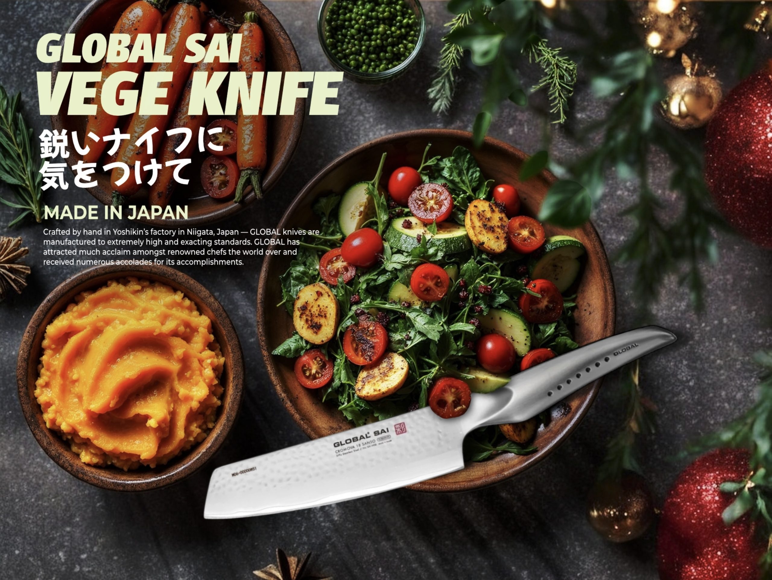Food Architect Global Knives Singapore SAI Vegetable Knife