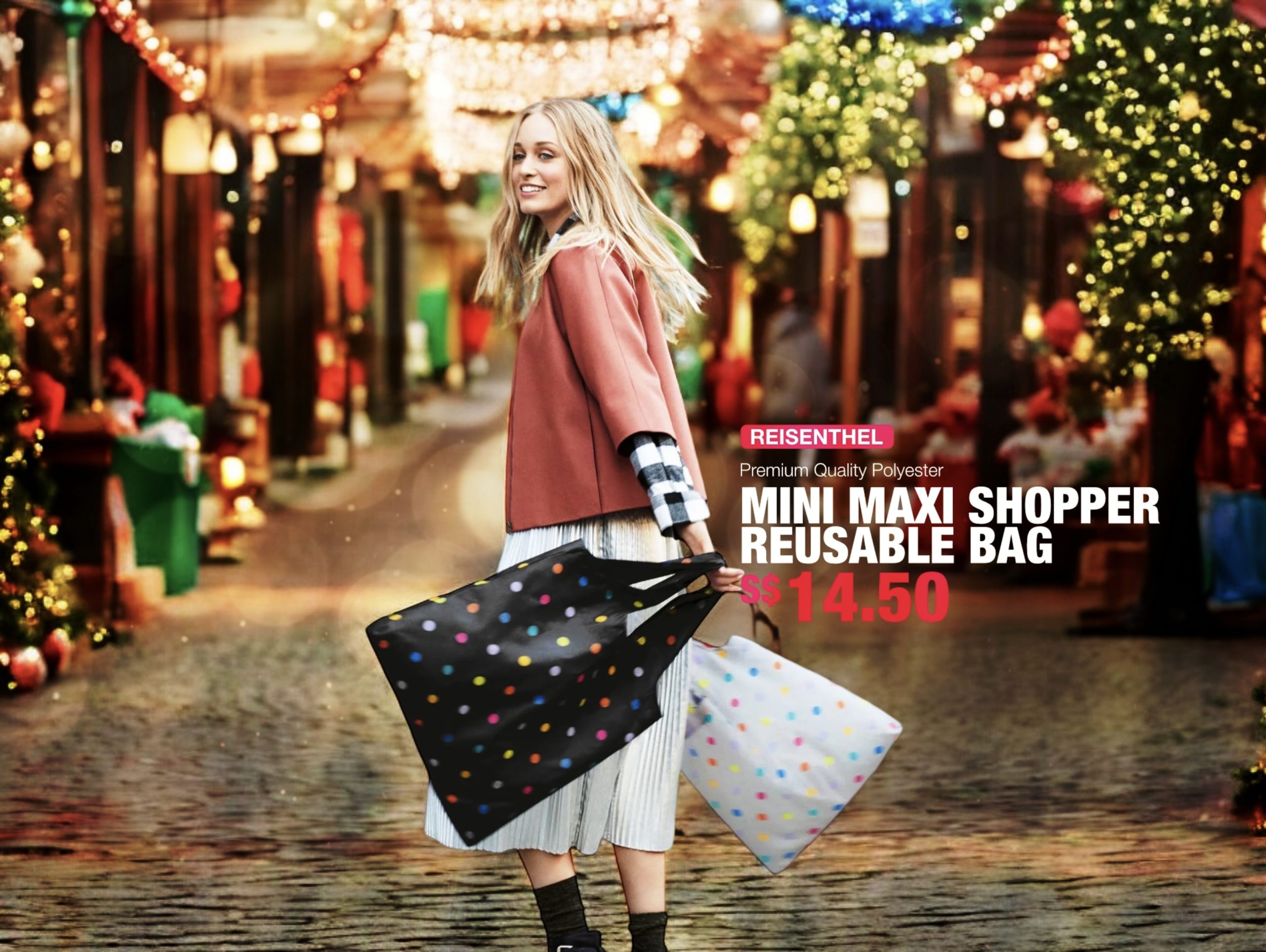 Shadow Wonderland Reisenthel Singapore Mini Maxi Shopper