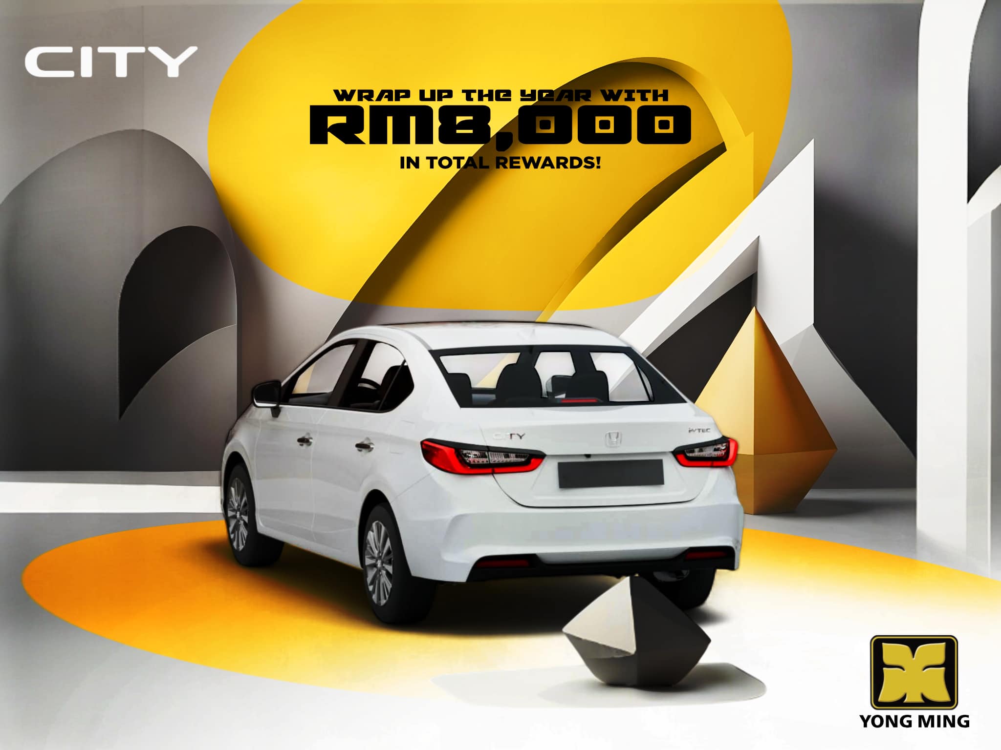 Aster Dell Yong Ming Honda Malaysia December 2024 Promotion Honda City