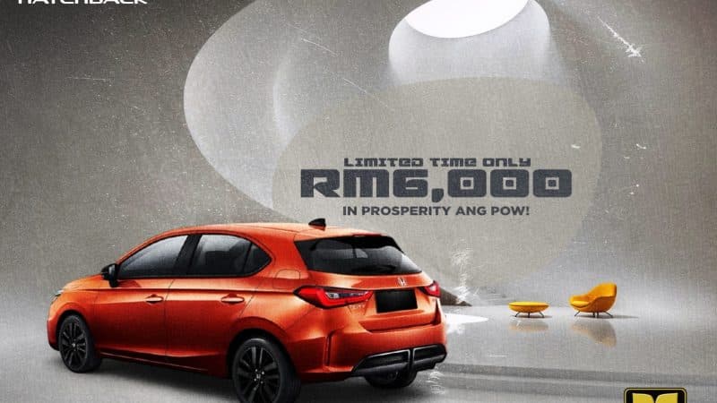 Twisted Helical Yong Ming Honda Malaysia January 2025 Promotion Honda City Hatchback