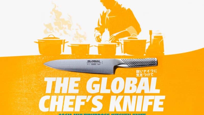 Force of Harakas Global Knives Singapore G-2 Chef’s Knife