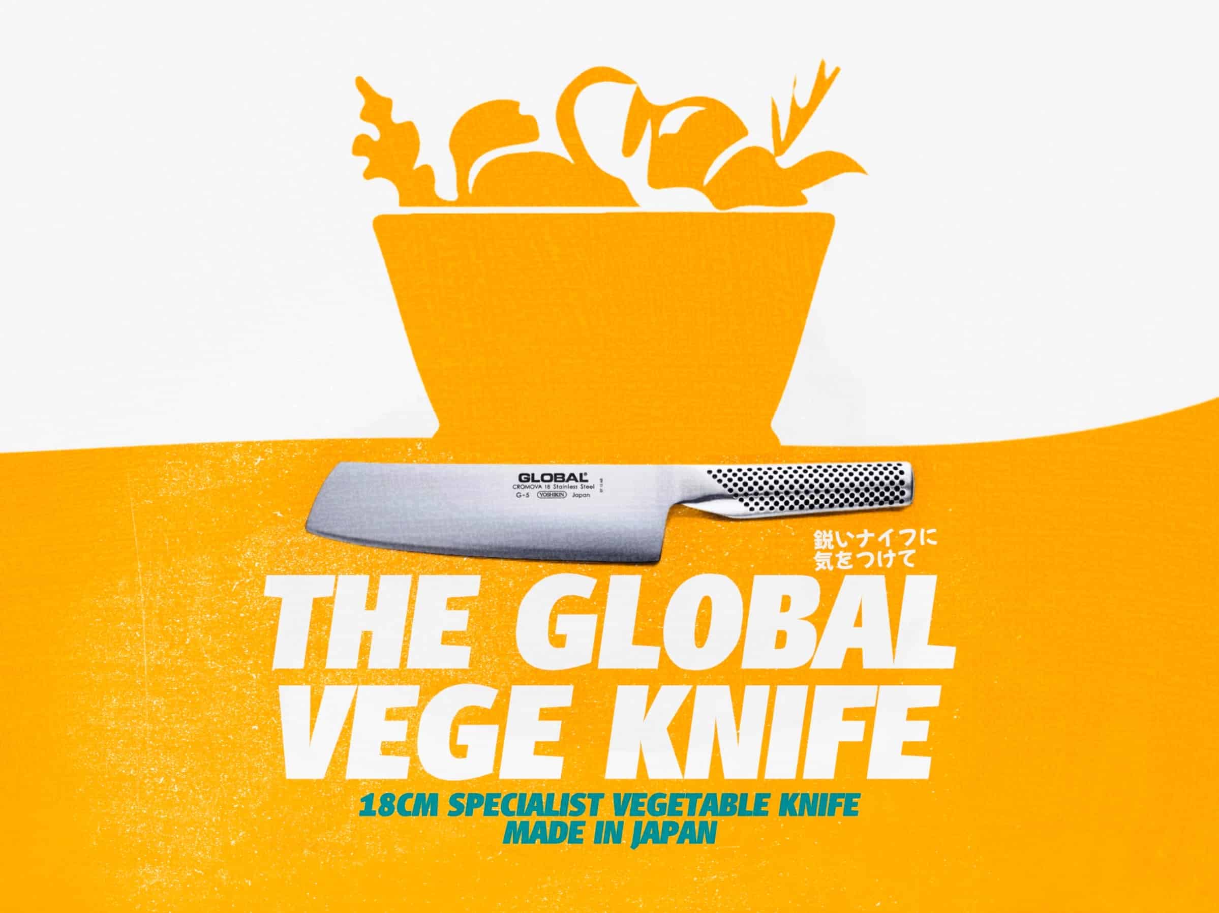 Force of Harakas Global Knives Singapore G-5 Vegetable Knife