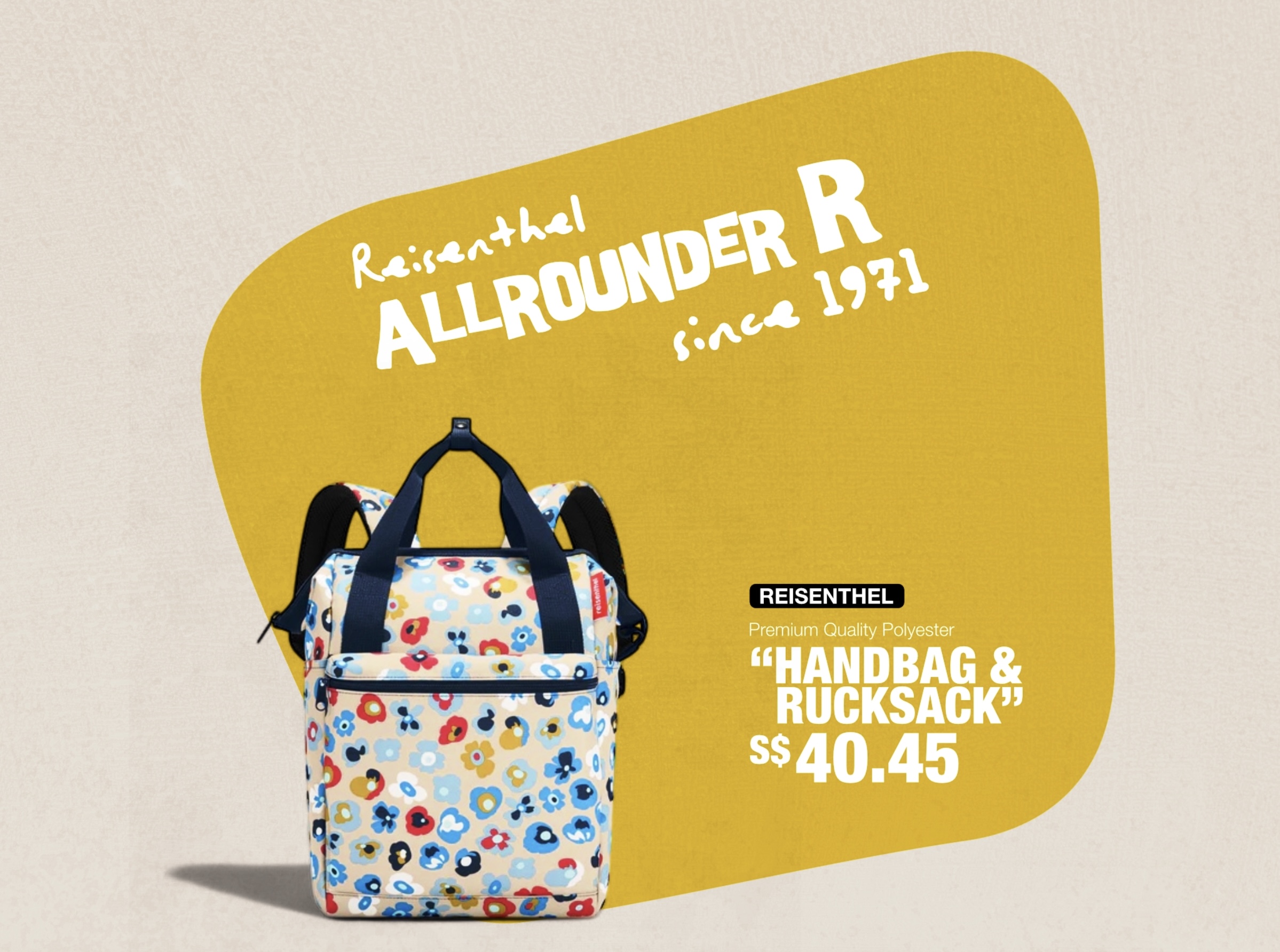 For Display Purposes Reisenthel Singapore Allrounder R