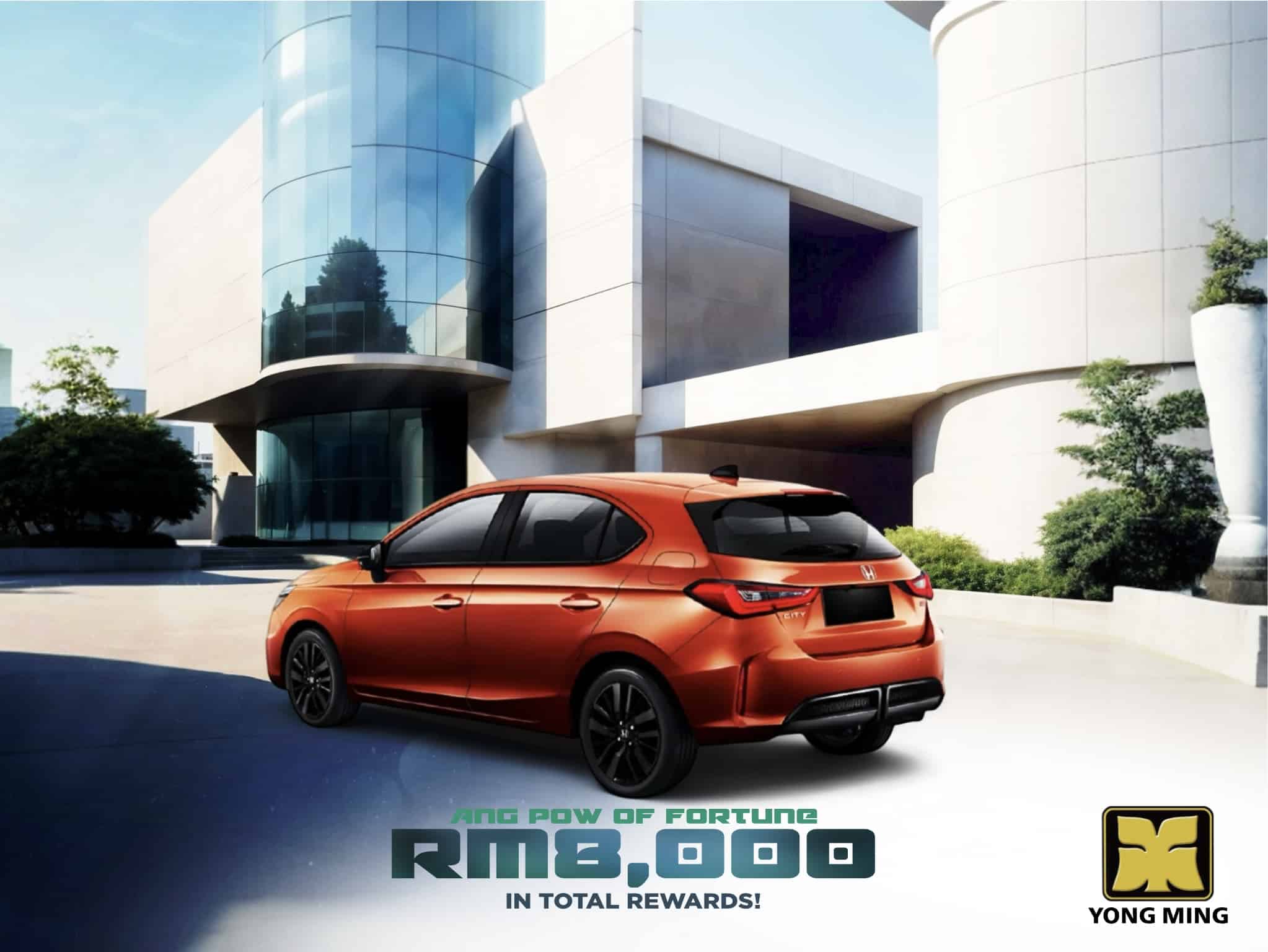Crown of Ages Yong Ming Honda Malaysia February 2025 Promotion Honda City Hatchback