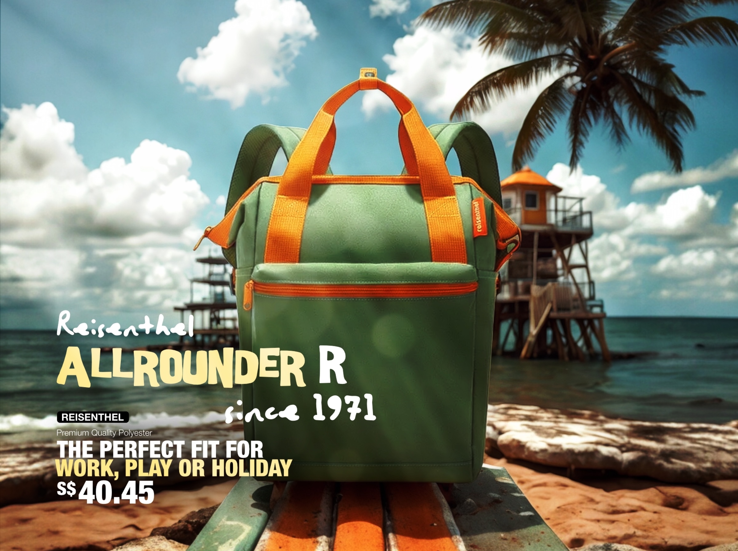 The Herringbone Reisenthel Singapore Allrounder R