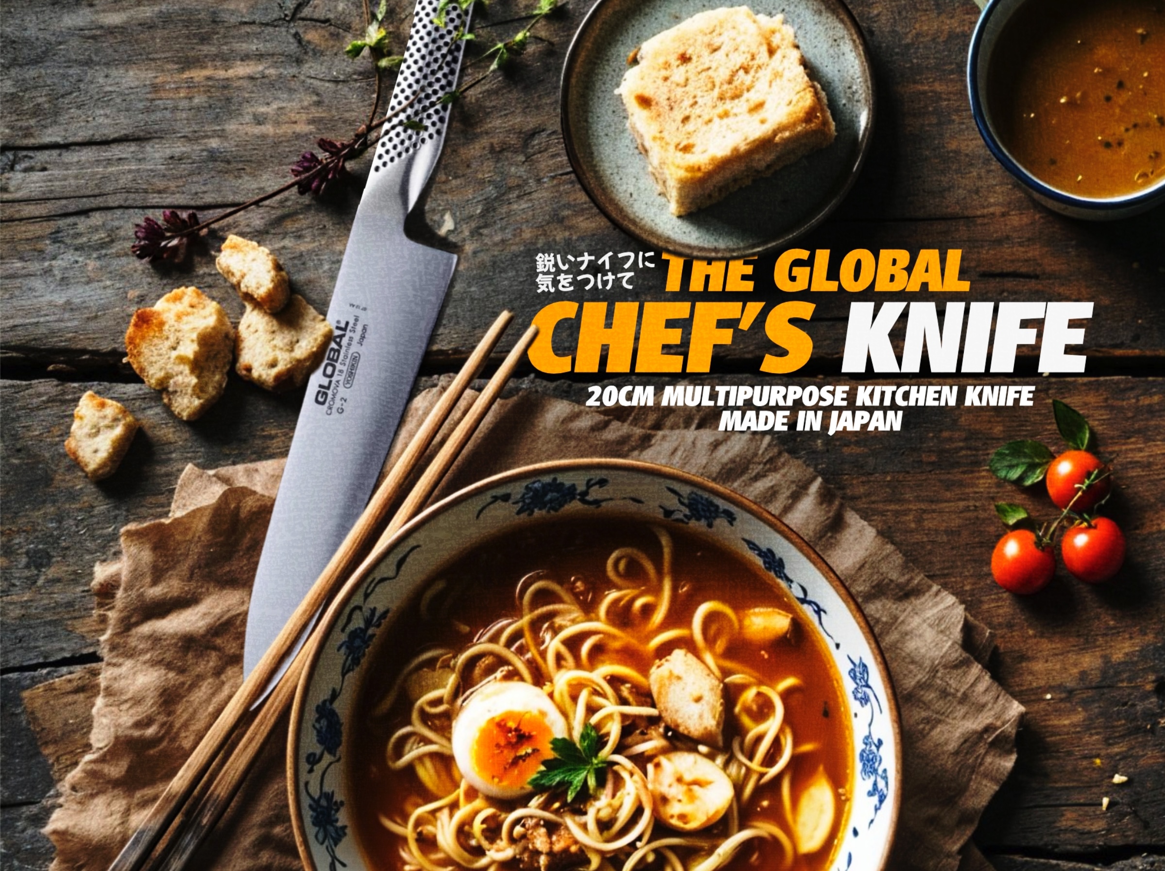 Nanyang Kopitiam Global Knives Singapore March 2025 Promo Chef’s Knife