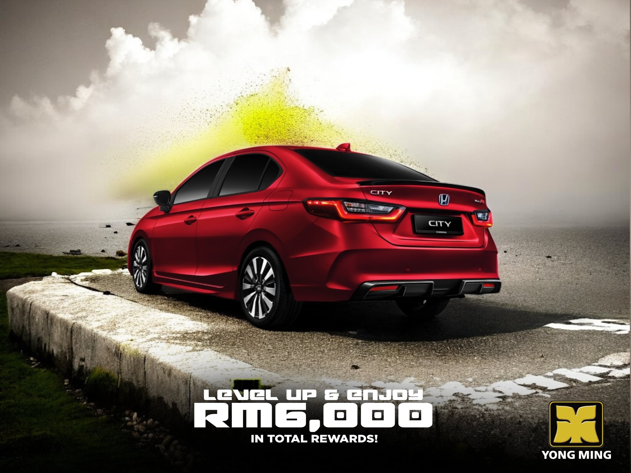 Amber Warning Yong Ming Honda Malaysia June 2025 Promotion Honda City