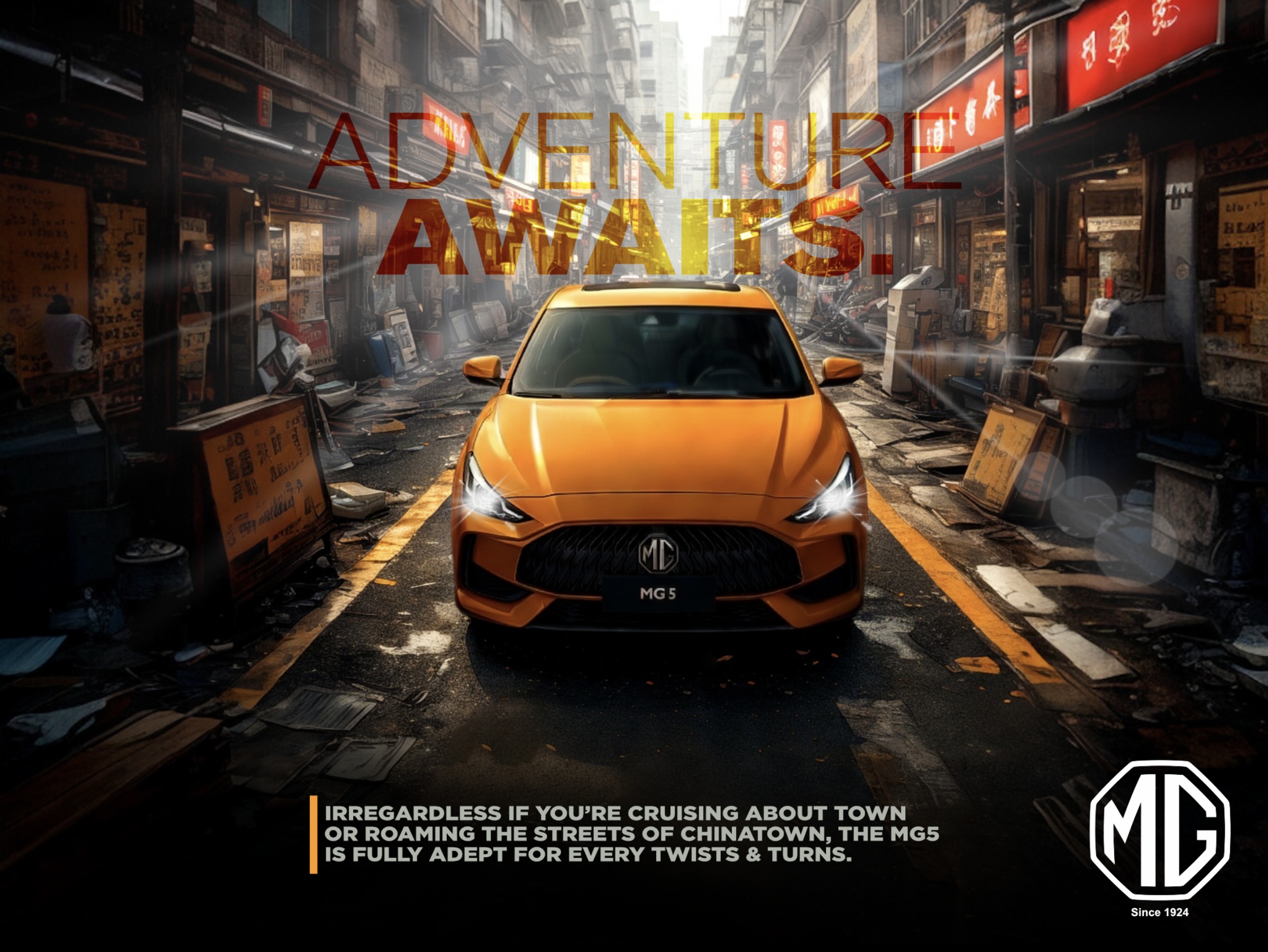 Built to Thrill Morris Garages YM MG Auto Sdn Bhd MG5 Chinatown Showdown