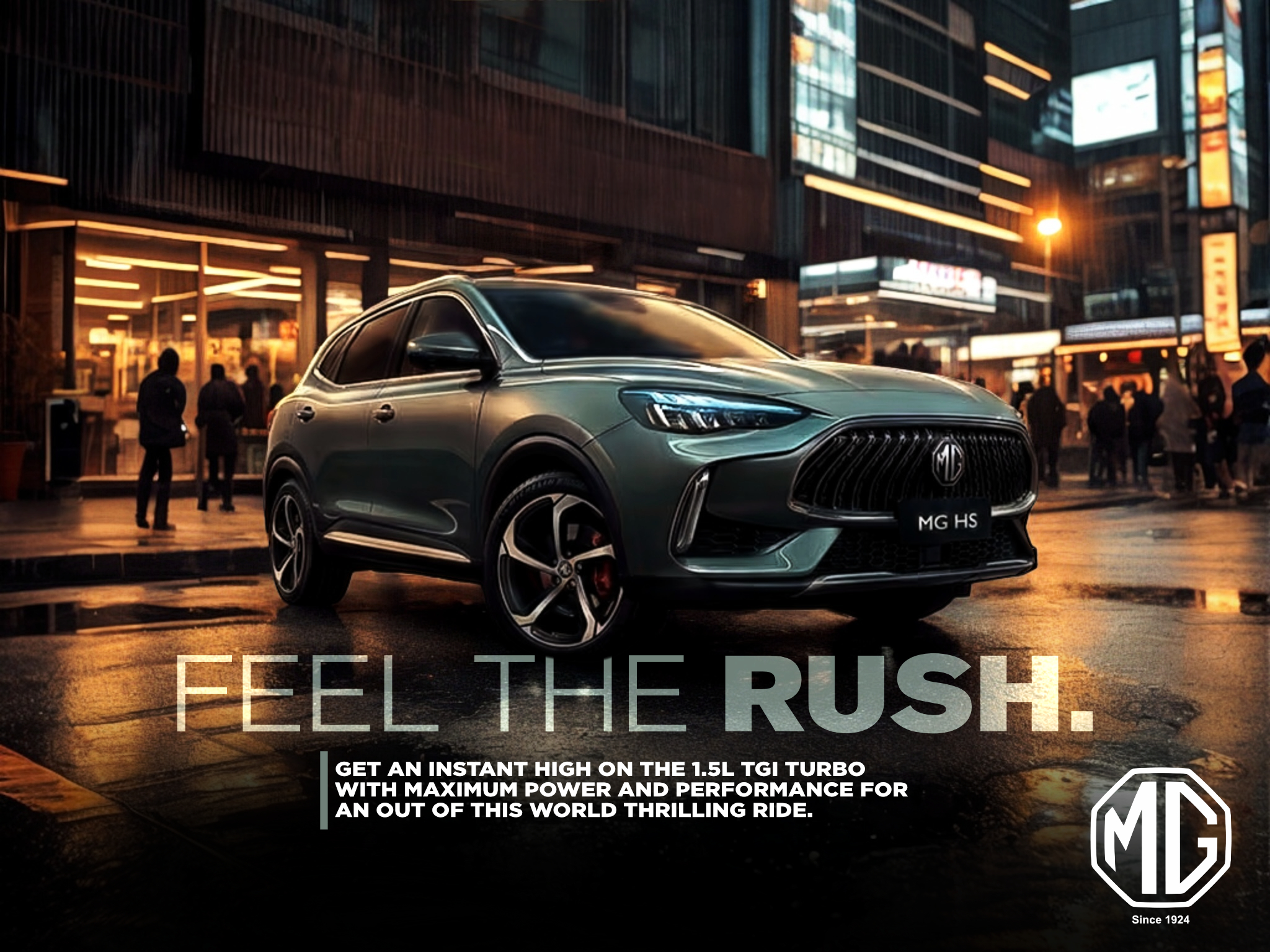 Built to Thrill Morris Garages YM MG Auto Sdn Bhd MG HS Feel the Rush