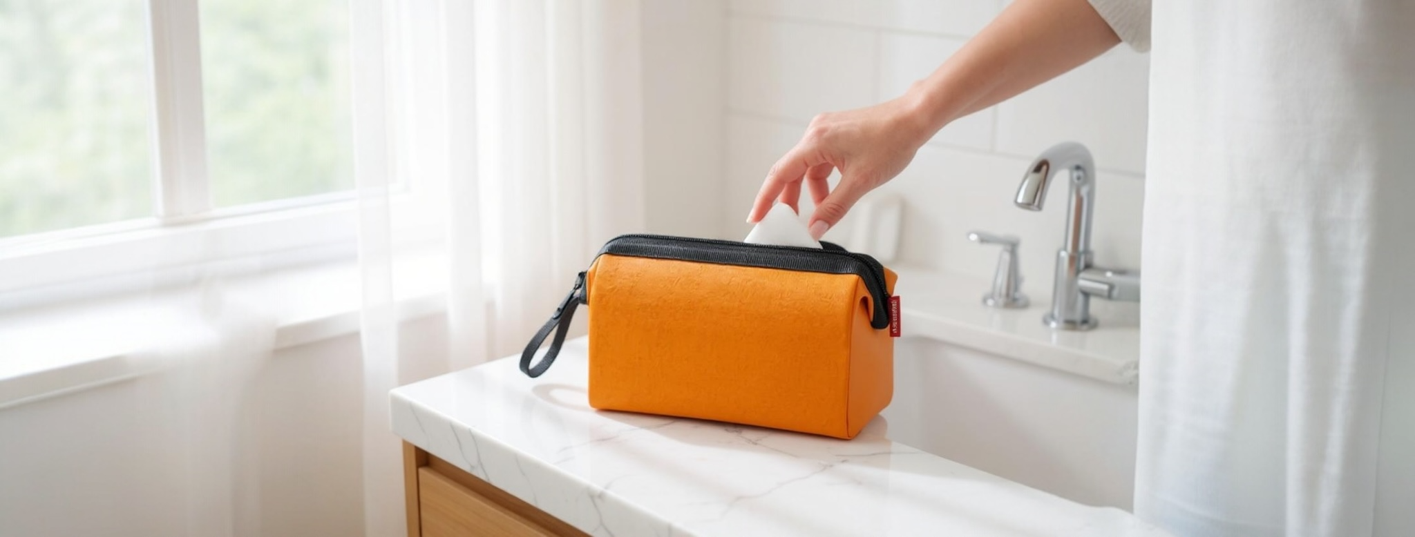 Reisenthel Malaysia Travelcosmetic Canvas Orange