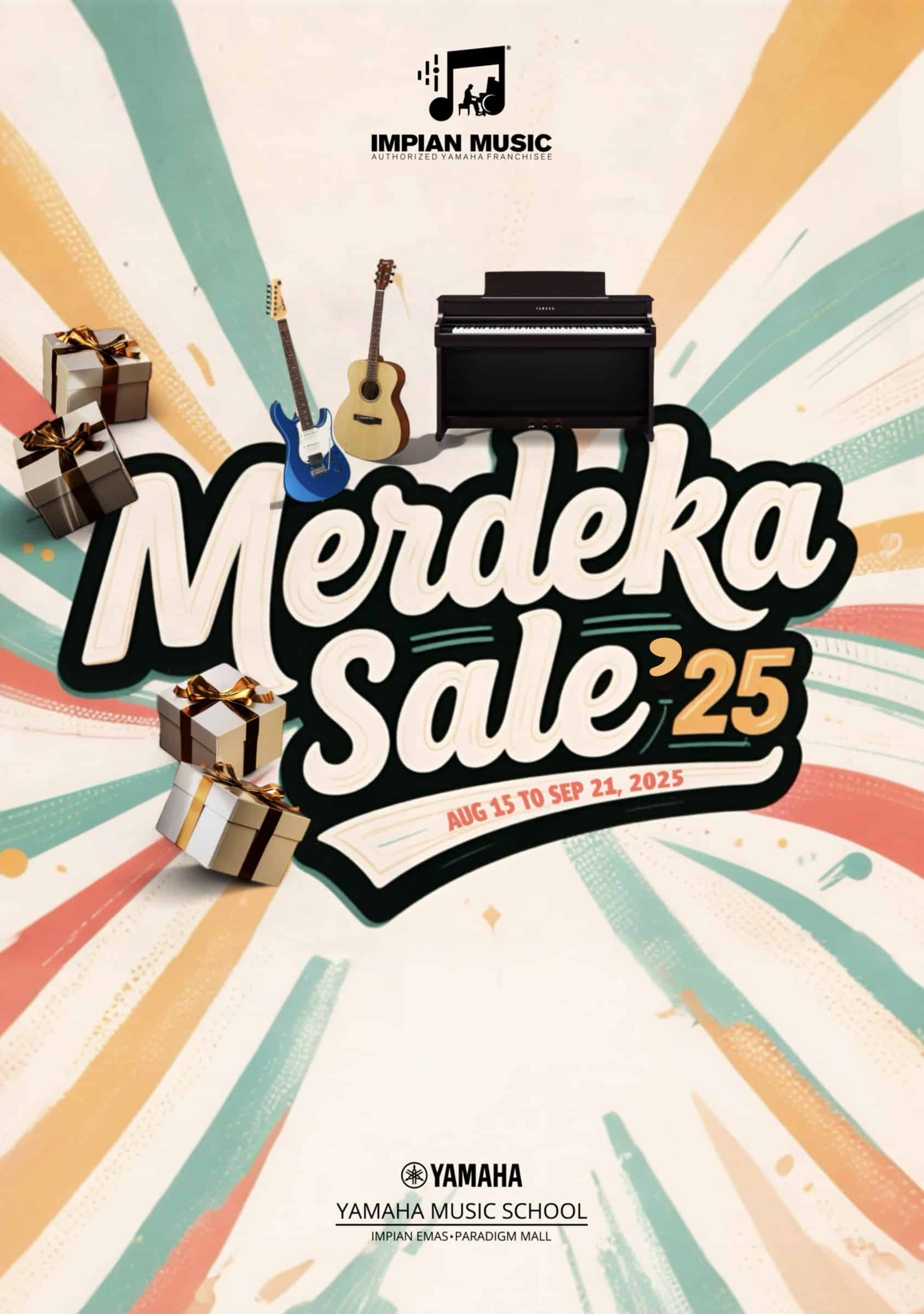 Yamaha Merdeka Sale 2025 Banner