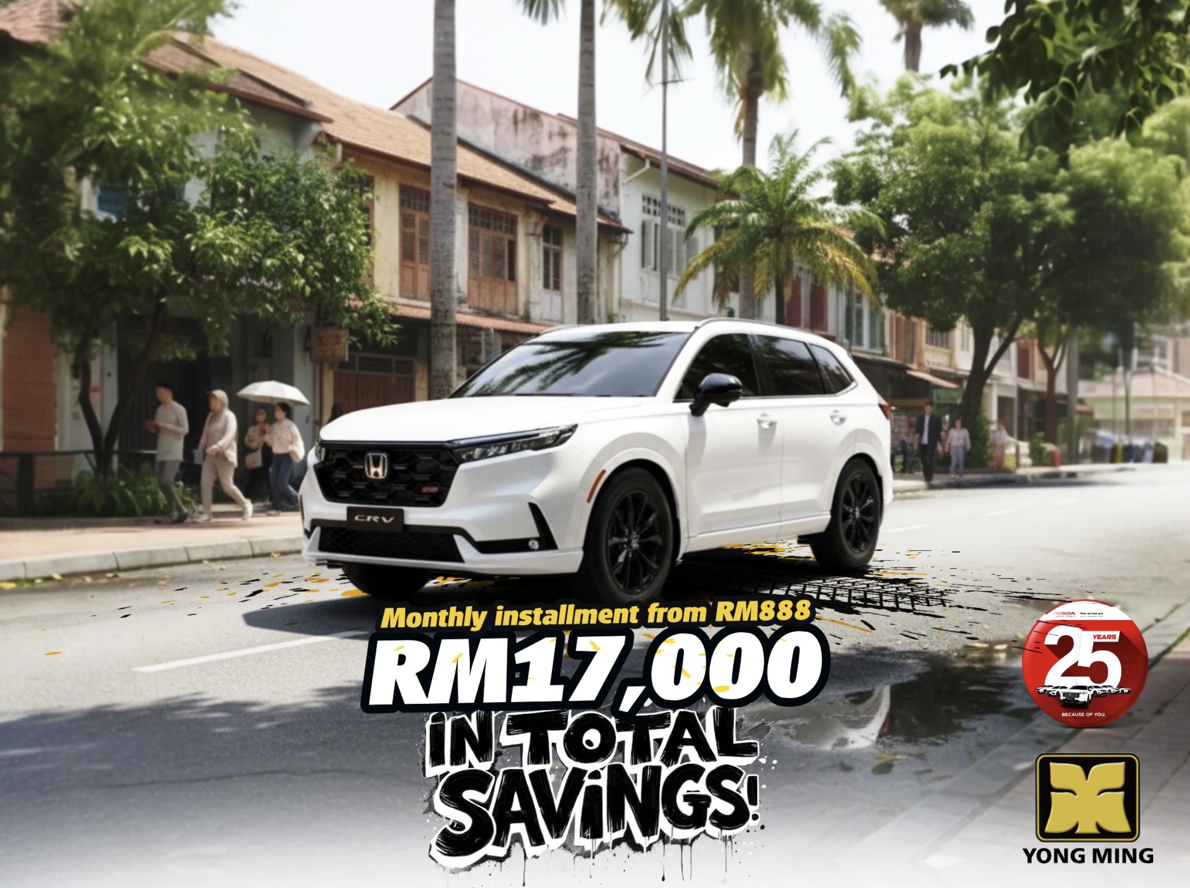 The Enzuigiri Yong Ming Honda Malaysia November 2025 Promotion Honda CRV