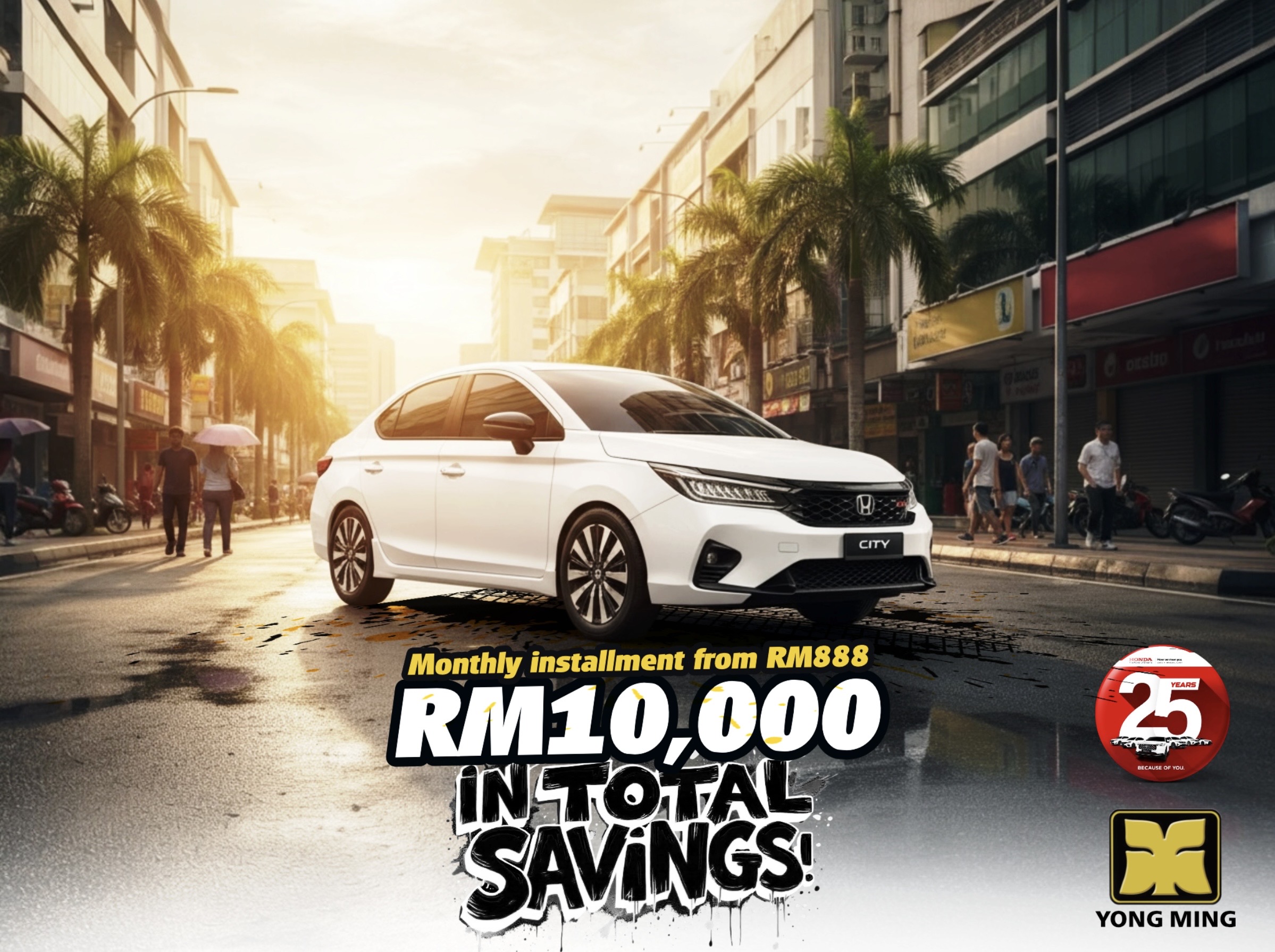 The Enzuigiri Yong Ming Honda Malaysia November 2025 Promotion Honda City