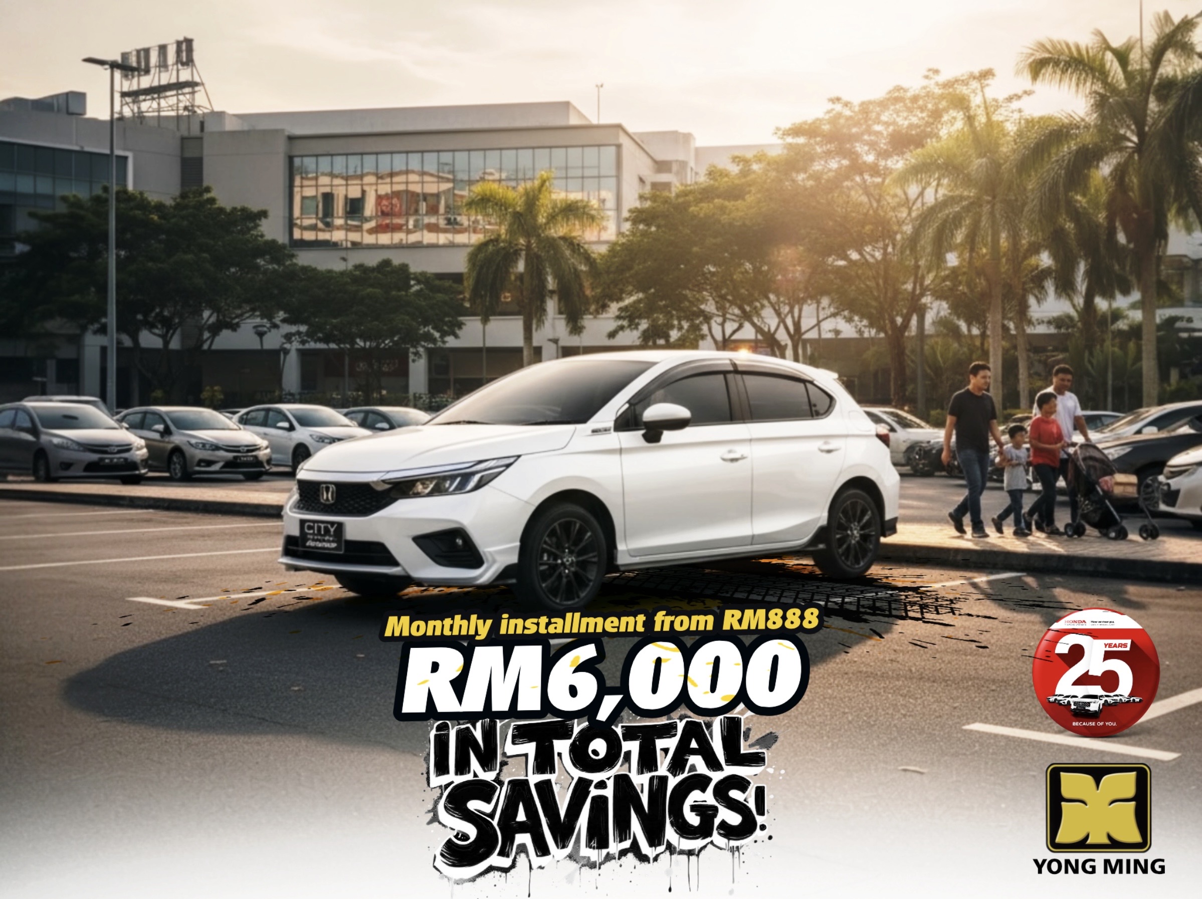 The Enzuigiri Yong Ming Honda Malaysia November 2025 Promotion Honda City Hatch