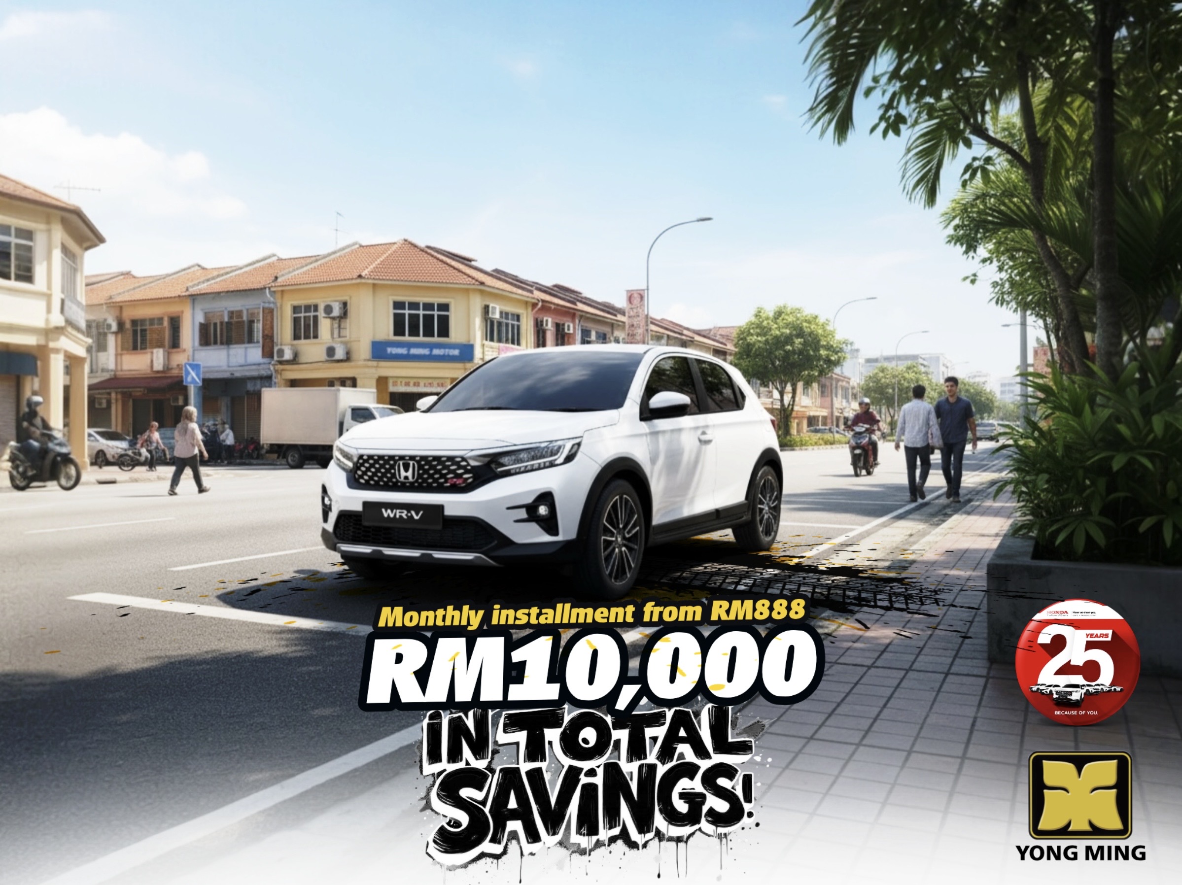 The Enzuigiri Yong Ming Honda Malaysia November 2025 Promotion Honda WRV