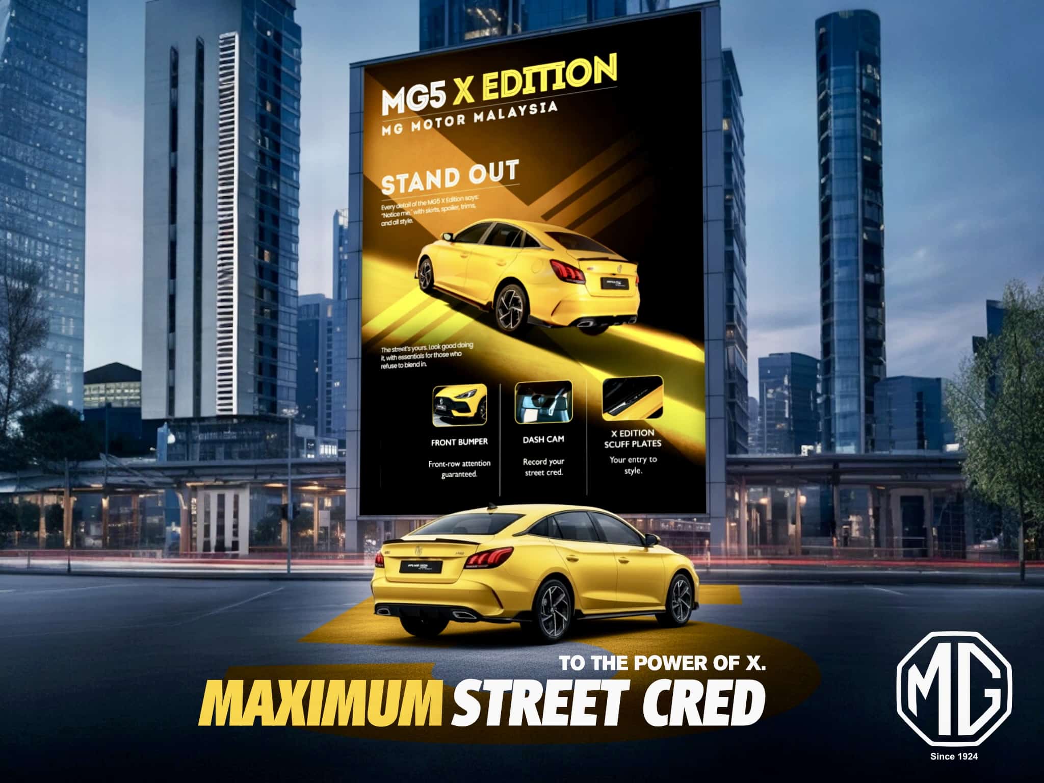 As Fly As Your Fit Morris Garages YM MG Auto Sdn Bhd MG5 X Edition Maximum Street Cred
