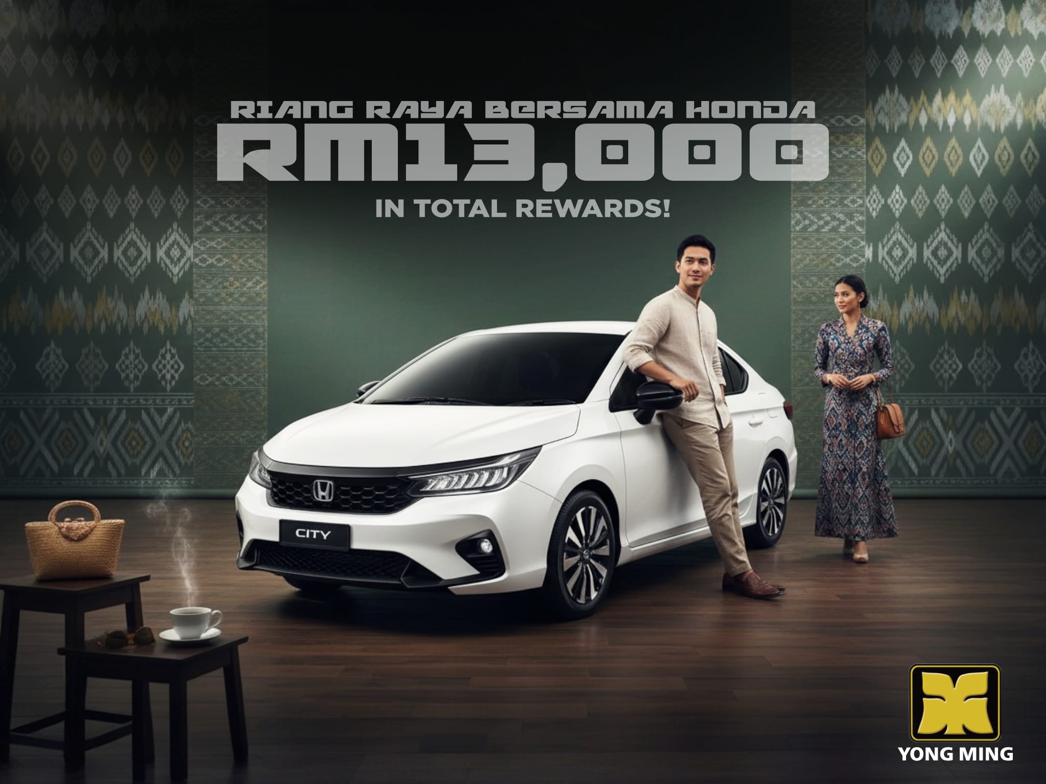 Woven Thread Yong Ming Honda Malaysia March 2026 Promotion Honda City
