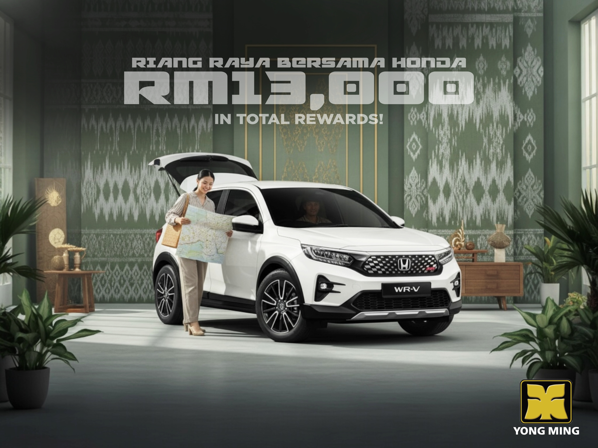 Woven Thread Yong Ming Honda Malaysia March 2026 Promotion Honda WRV